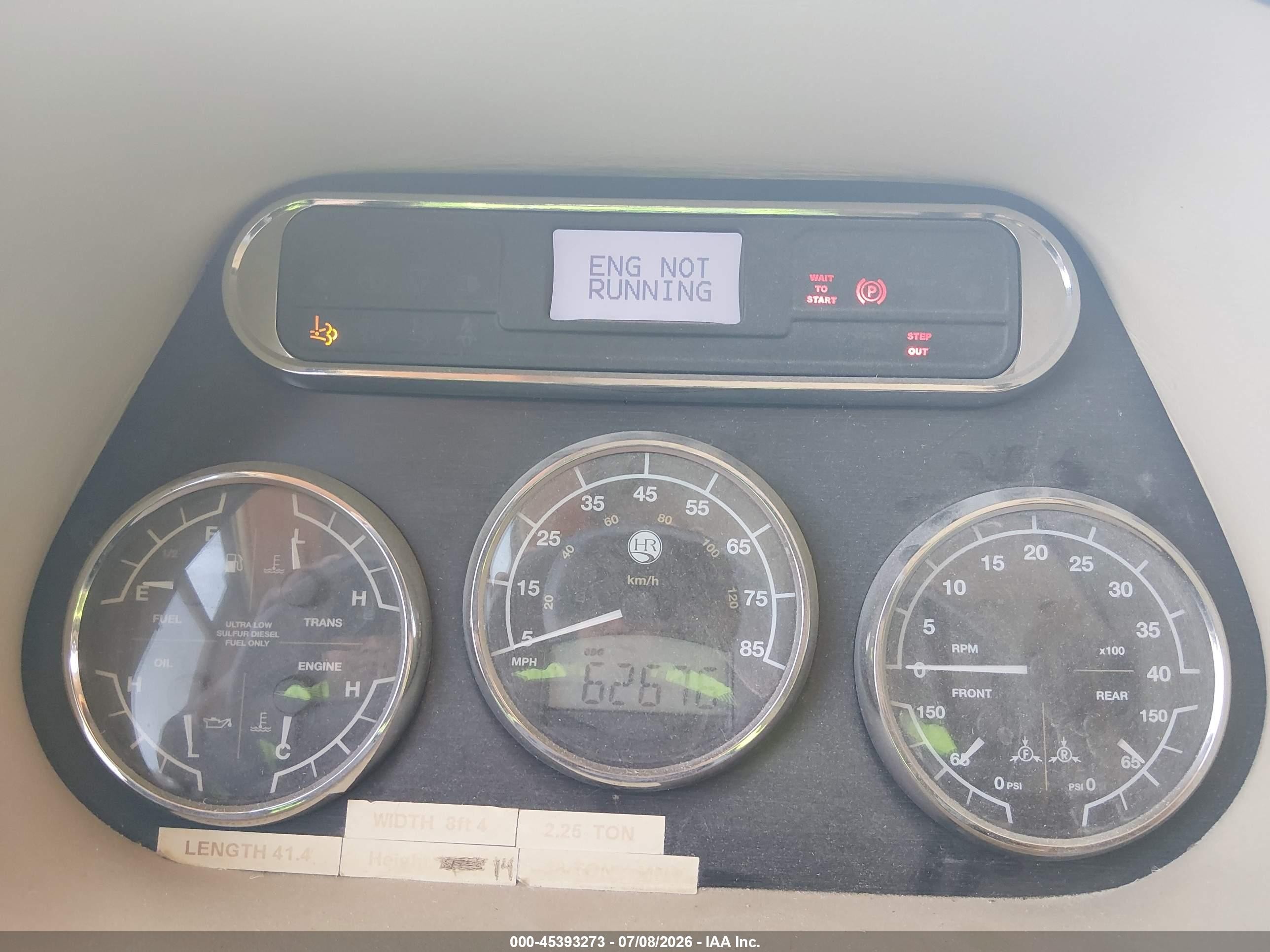 2012 Roadmaster rail Monocoque VIN 51Z4D5640C1056691 IAAI salvage auction — Front End, Original (Texas), sold $16,550 on 2026-08-19 (photo 5)