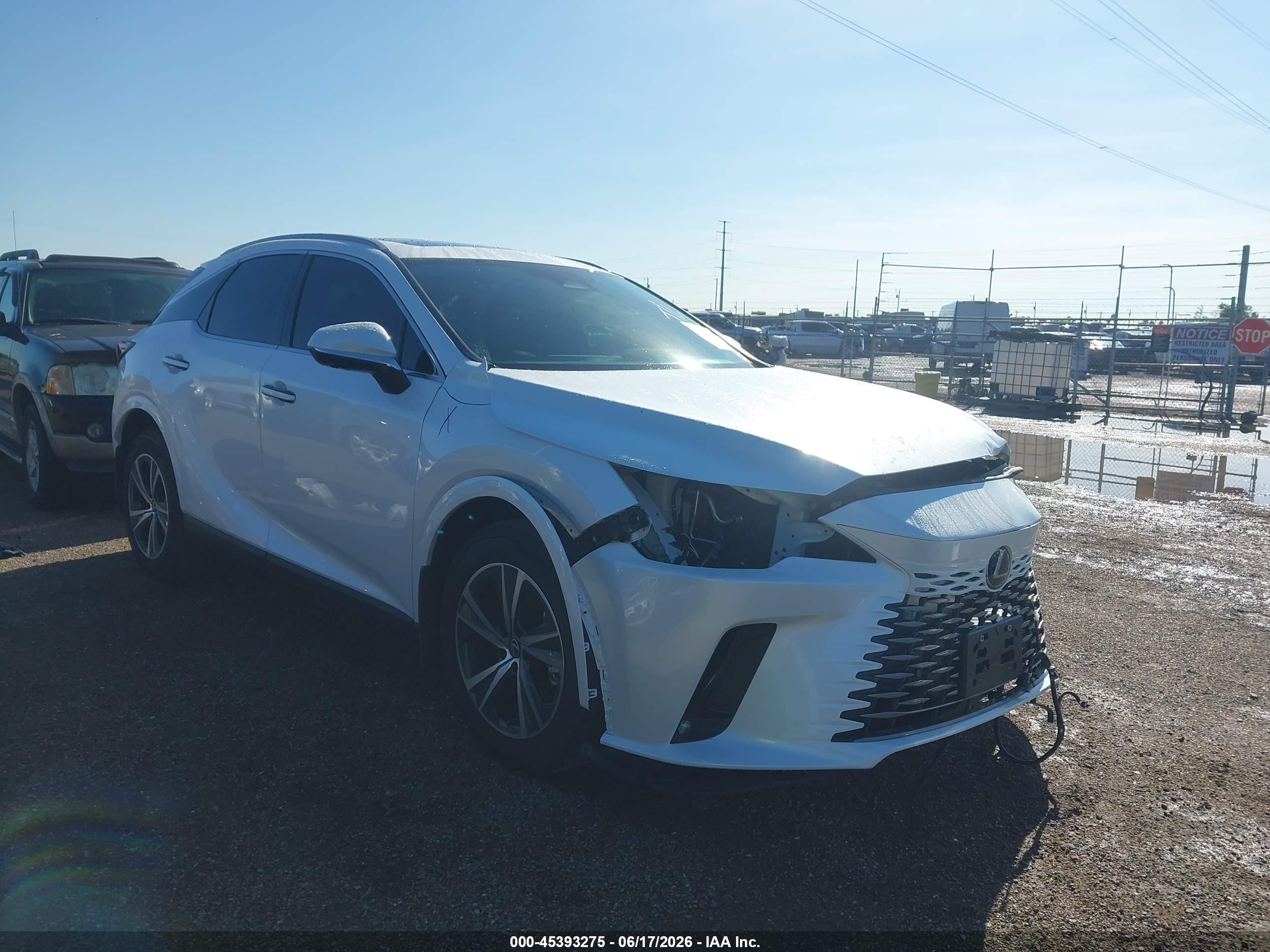 2026 Lexus RX 350 VIN 2T2BAMBA5TC073129 — IAAI salvage auction photo