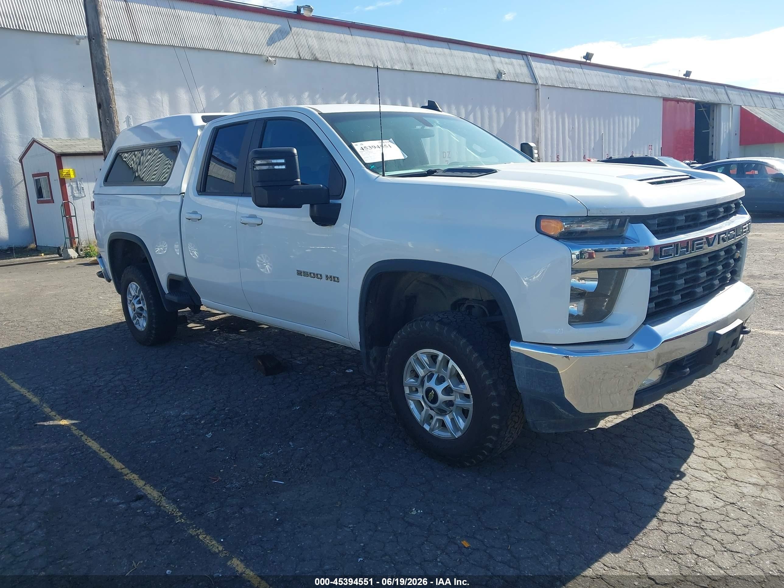 2021 Chevrolet Silverado 2500 VIN 1GC5WNE75MF126493 IAAI salvage auction — Front End, Clear (Oregon), sold $7,200 on 2026-07-09 (photo 1)
