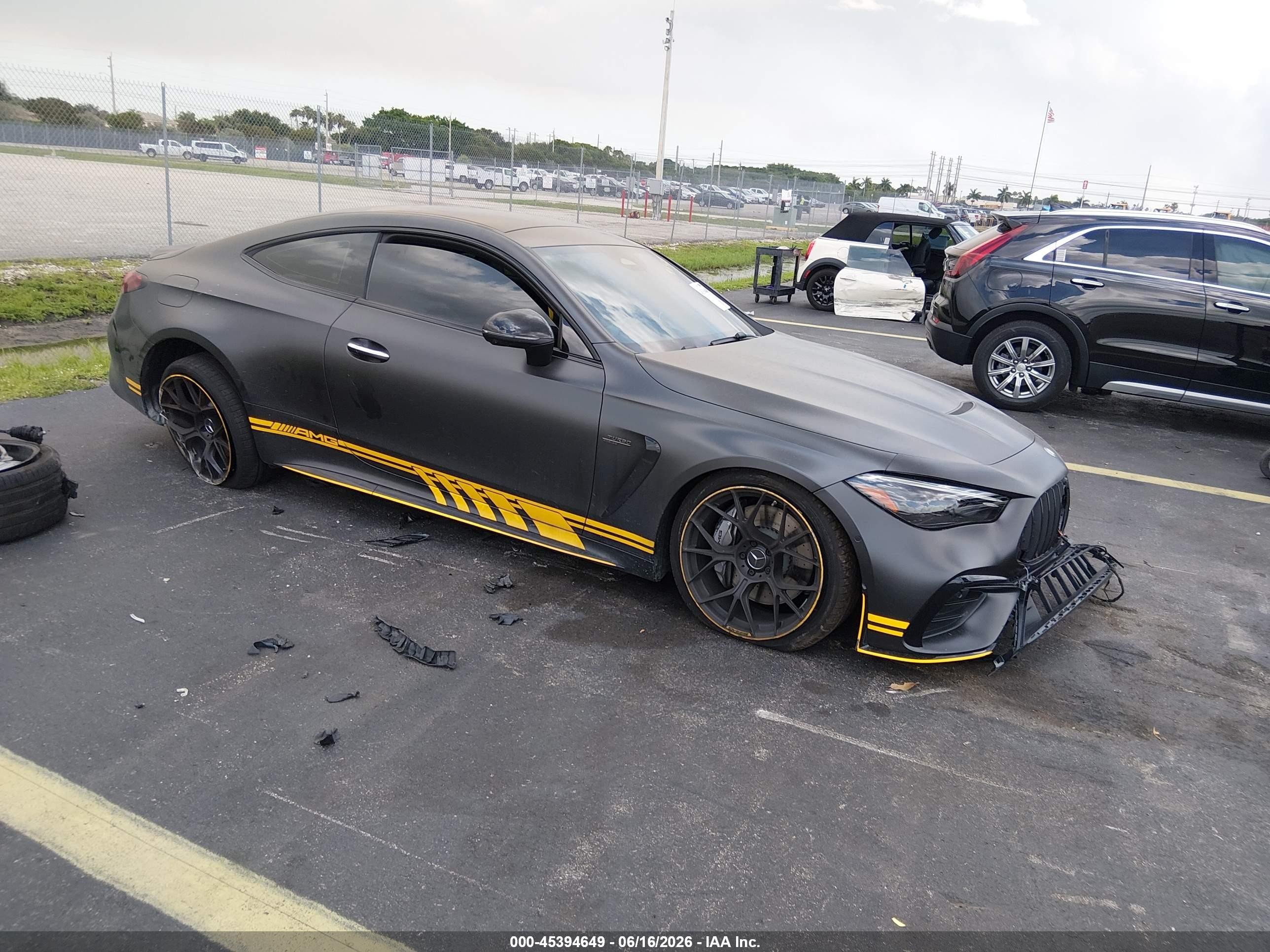2026 Mercedes-Benz AMG-Class VIN W1KMJ6CB6TF097565 — IAAI salvage auction photo