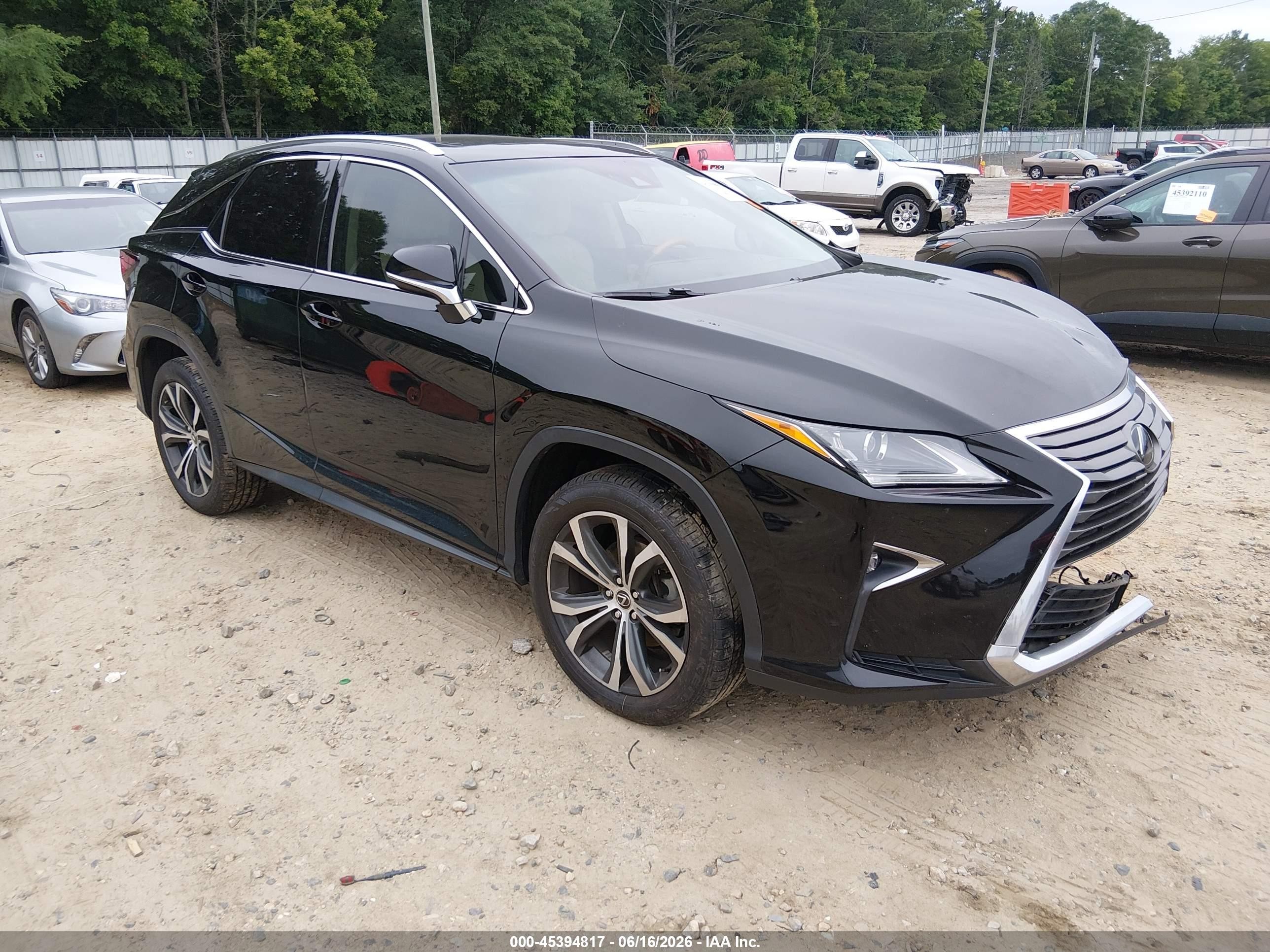 2019 Lexus RX 350 VIN 2T2ZZMCAXKC147813 — IAAI salvage auction photo