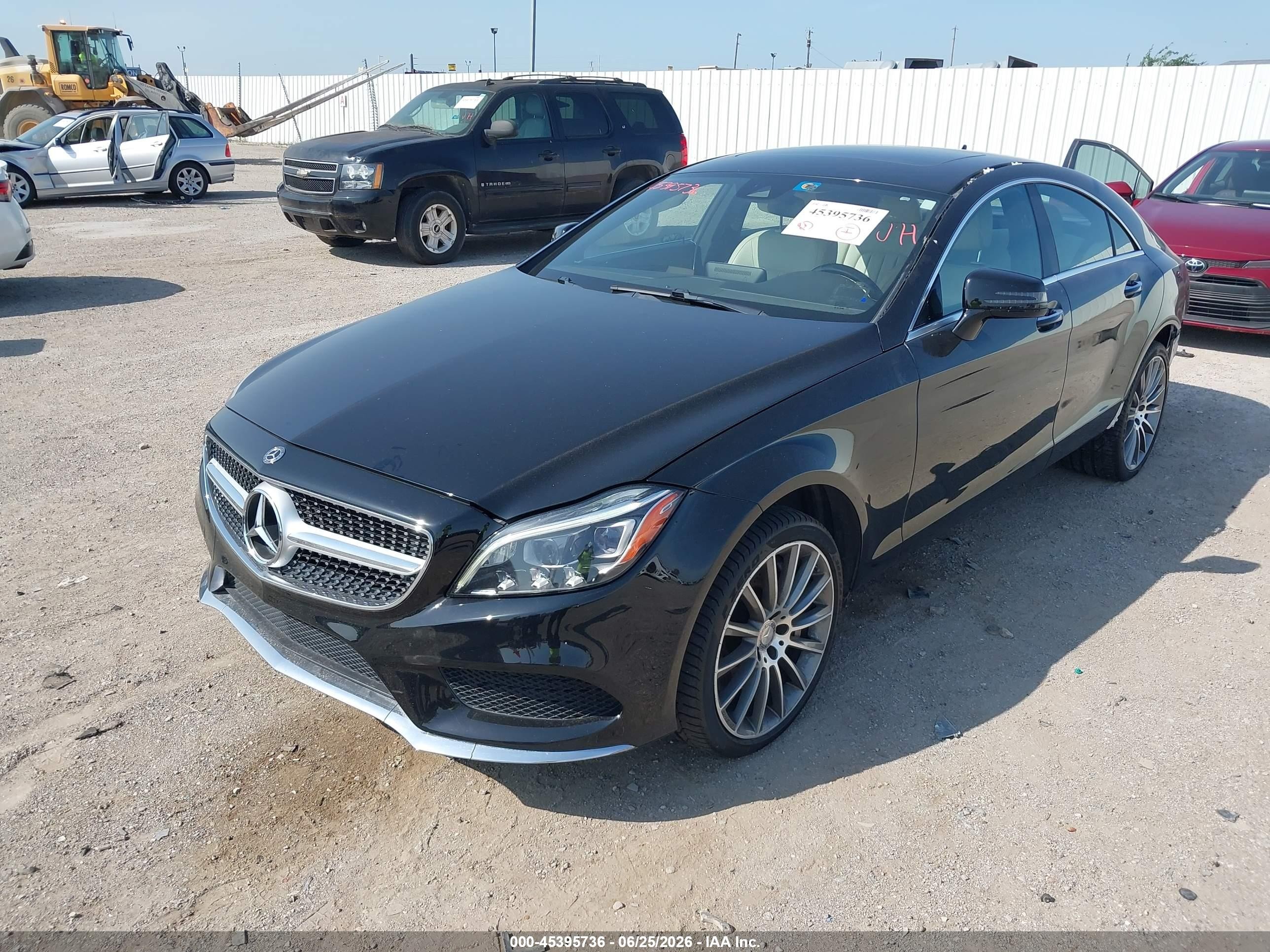 2016 Mercedes-benz Cls-klasse VIN WDDLJ7DB1GA179559 IAAI salvage auction — Rear End, Original (Texas), sold $8,300 on 2026-09-04 (photo 2)