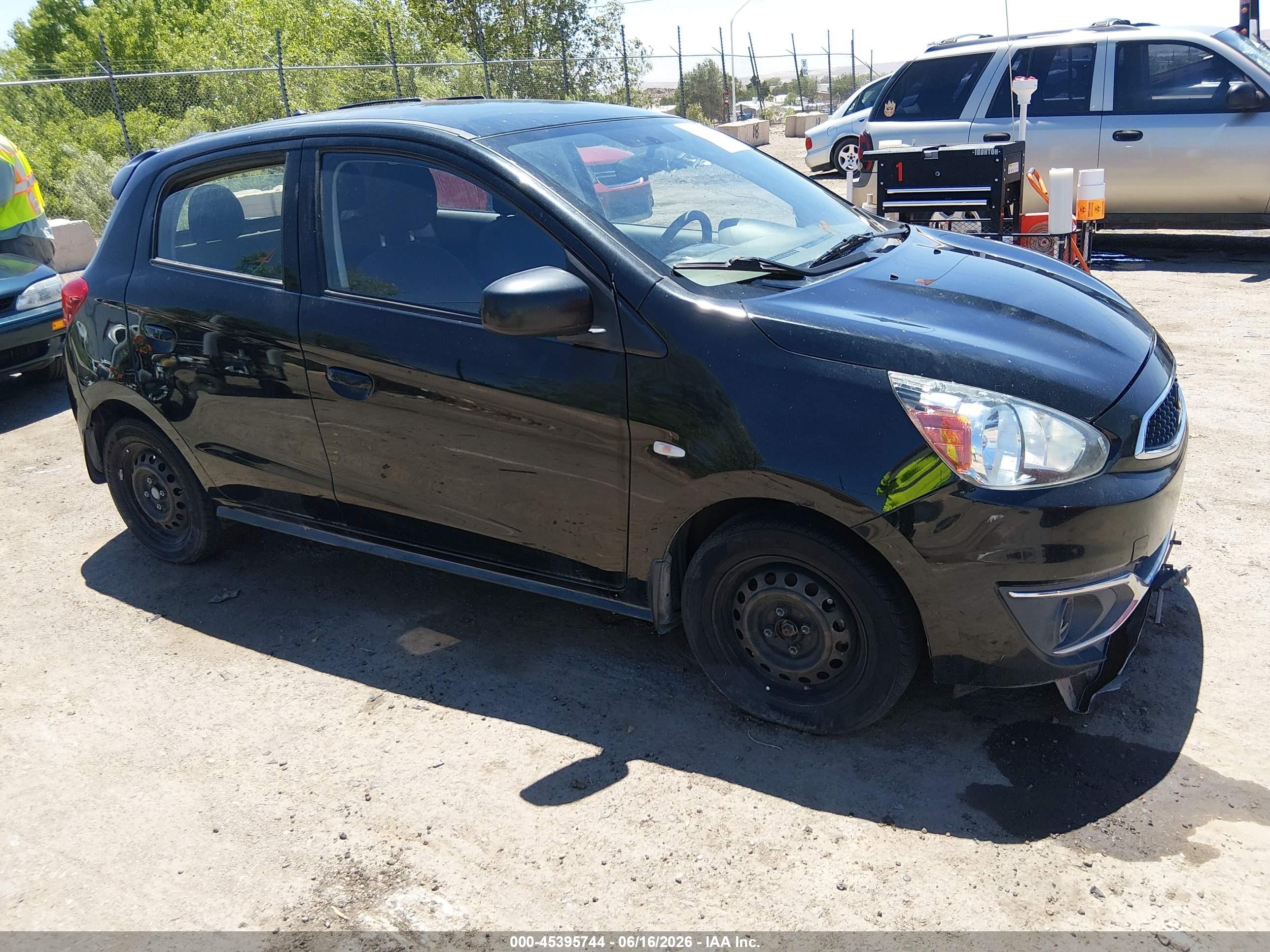 2018 Mitsubishi Mirage VIN ML32A3HJ8JH009071 IAAI salvage auction — Normal Wear, Clear (Montana), sold $375 on 2026-09-08 (photo 1)