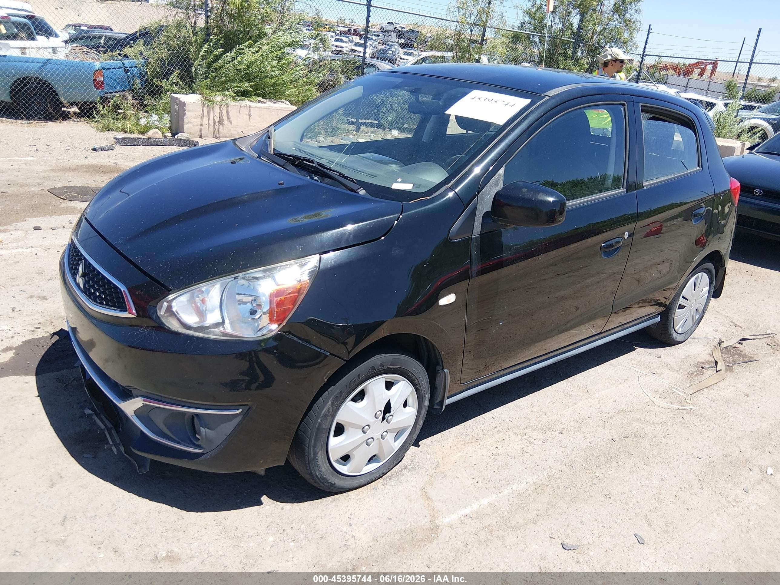 2018 Mitsubishi Mirage VIN ML32A3HJ8JH009071 IAAI salvage auction — Normal Wear, Clear (Montana), sold $375 on 2026-09-08 (photo 2)