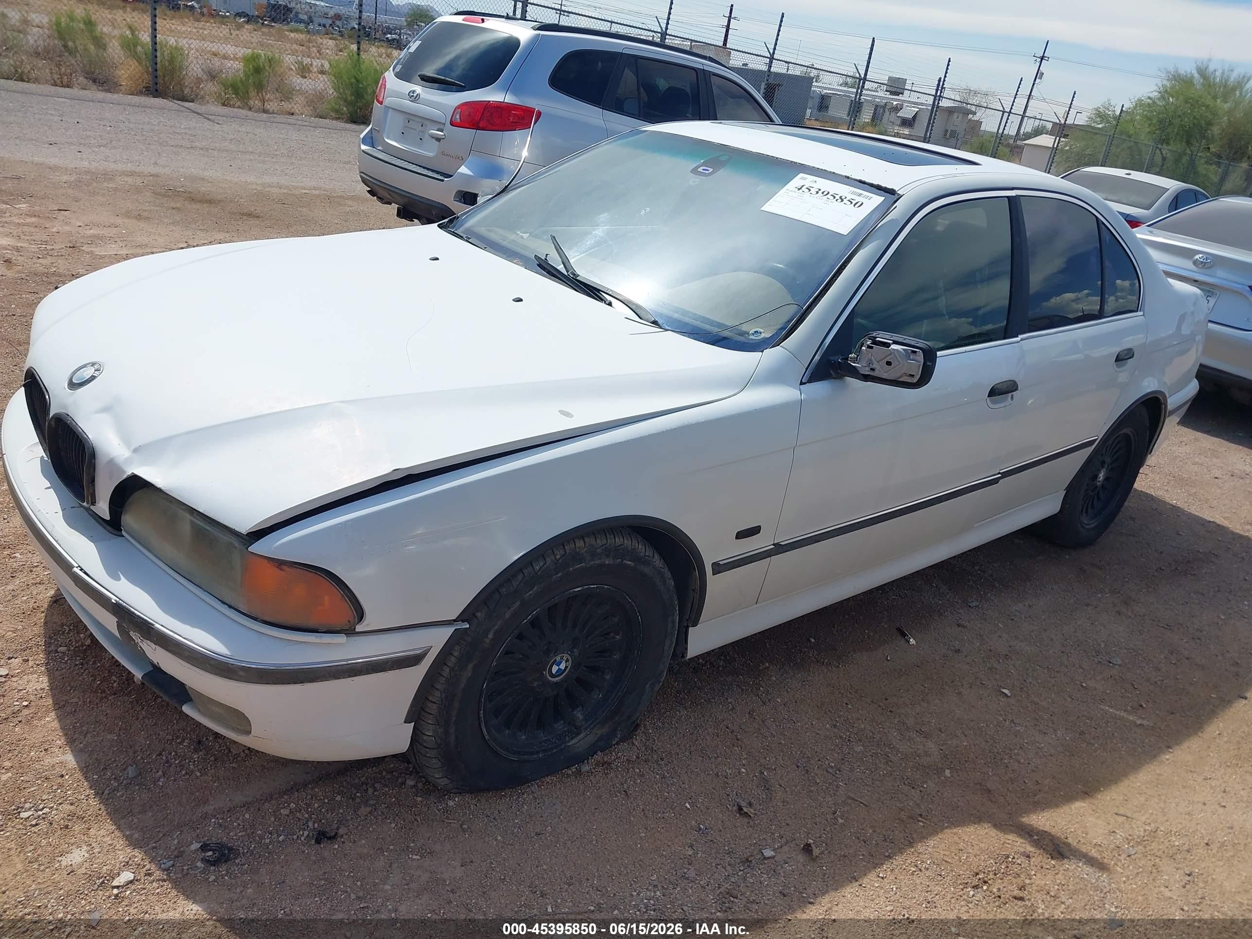 2000 BMW 5 Series VIN WBADN6349YGM65753 IAAI salvage auction — Normal Wear, Clear-Dealer Only (Arizona), sold $225 on 2026-07-02 (photo 2)