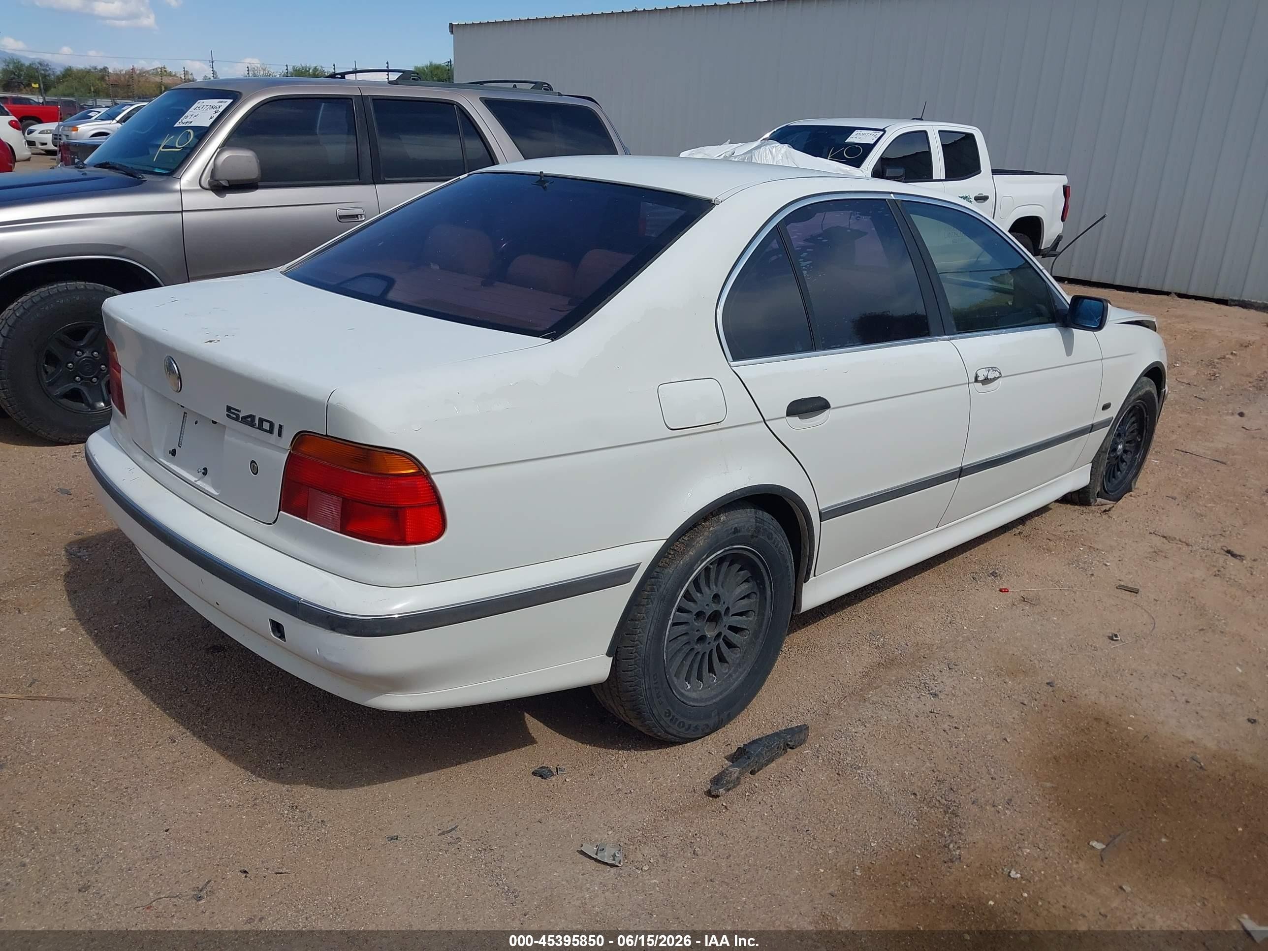 2000 BMW 5 Series VIN WBADN6349YGM65753 IAAI salvage auction — Normal Wear, Clear-Dealer Only (Arizona), sold $225 on 2026-07-02 (photo 4)
