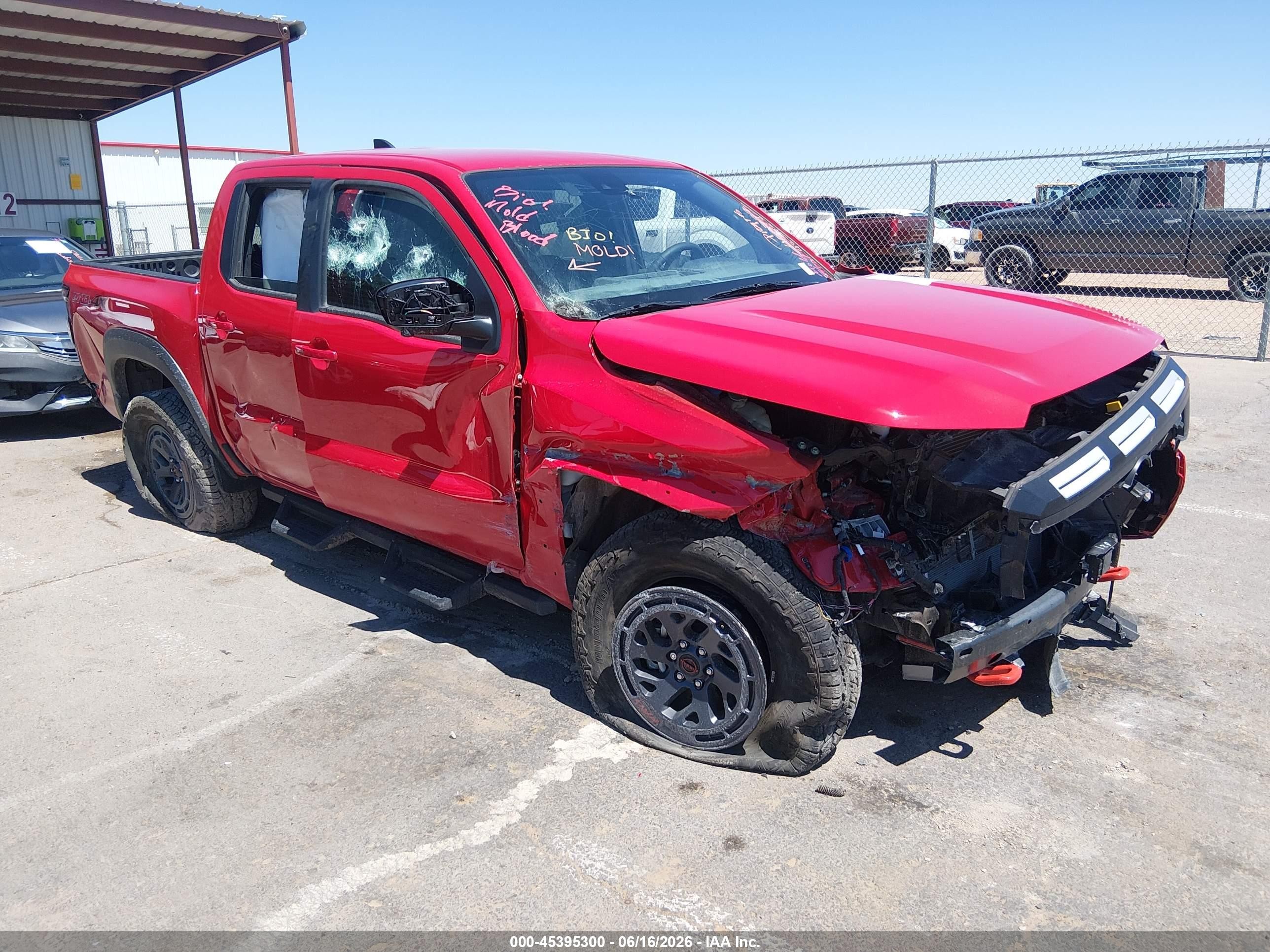 2026 Nissan Frontier VIN 1N6ED1EK5TN600690 — IAAI salvage auction photo