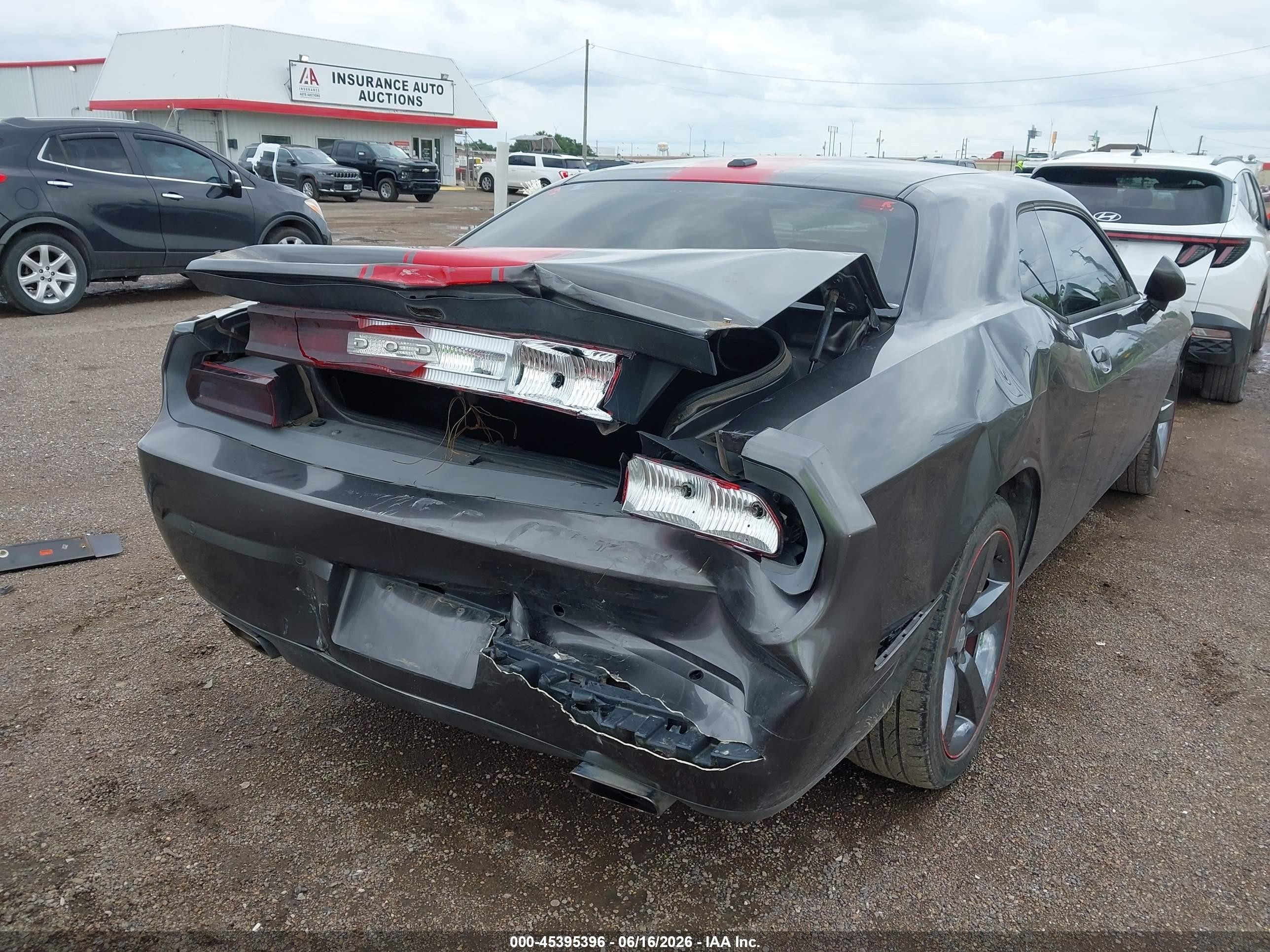 2014 Dodge Challenger VIN 2C3CDYAGXEH140012 IAAI salvage auction — Rear End, Salvage (Texas), sold $3,200 on 2026-09-25 (photo 6)