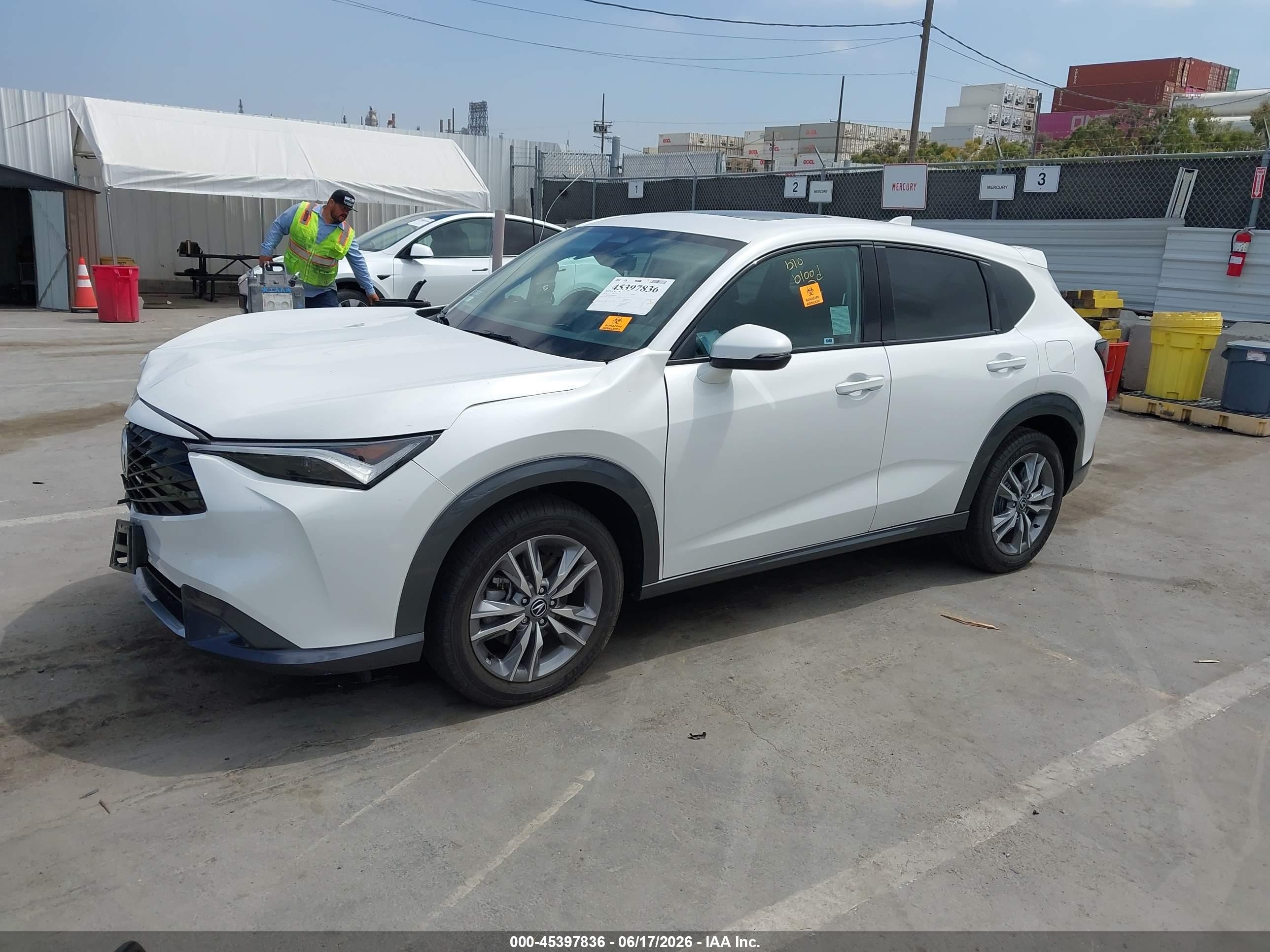 2025 Acura ADX VIN 3HDSA1H39SM704237 IAAI salvage auction — Biohazard/Chemical, Salvage (California), sold $7,600 on 2026-09-19 (photo 2)
