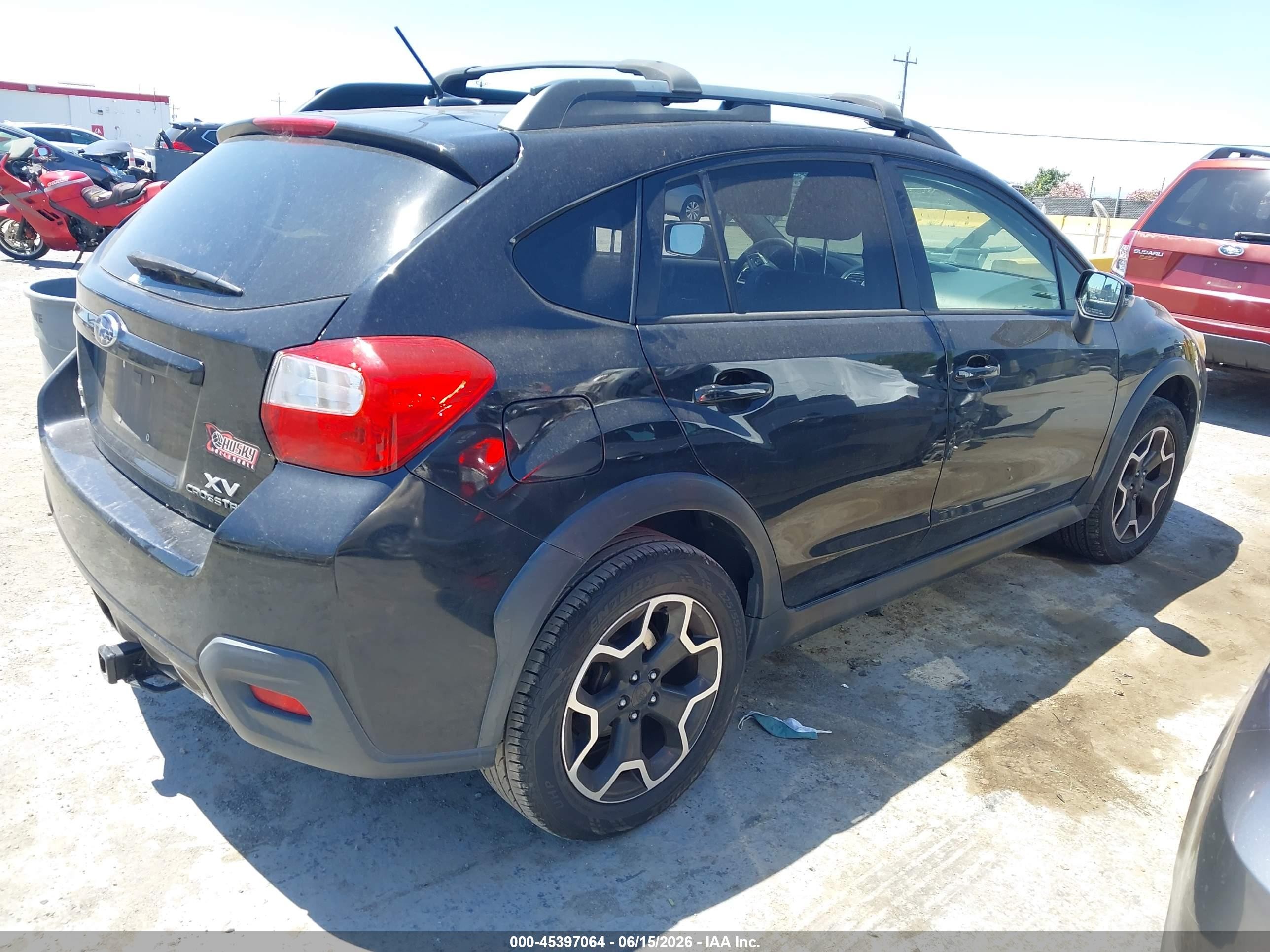 2015 Subaru XV Crosstrek VIN JF2GPAMC7F8285036 IAAI salvage auction — Normal Wear, Clear (Connecticut), sold $825 on 2026-07-09 (photo 4)