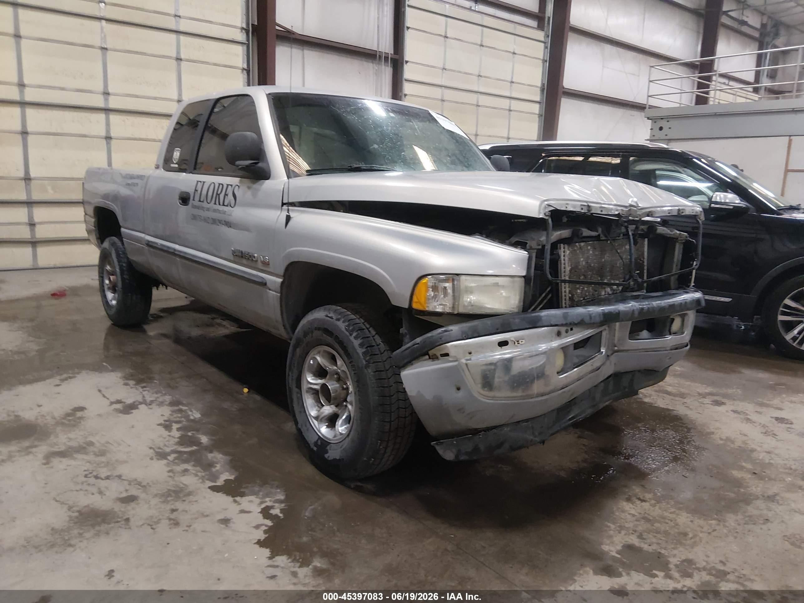 2001 Dodge Ram 1500 VIN 1B7HF13ZX1J290437 IAAI salvage auction — Front End, Salvage (Idaho), sold $250 on 2026-07-10 (photo 1)