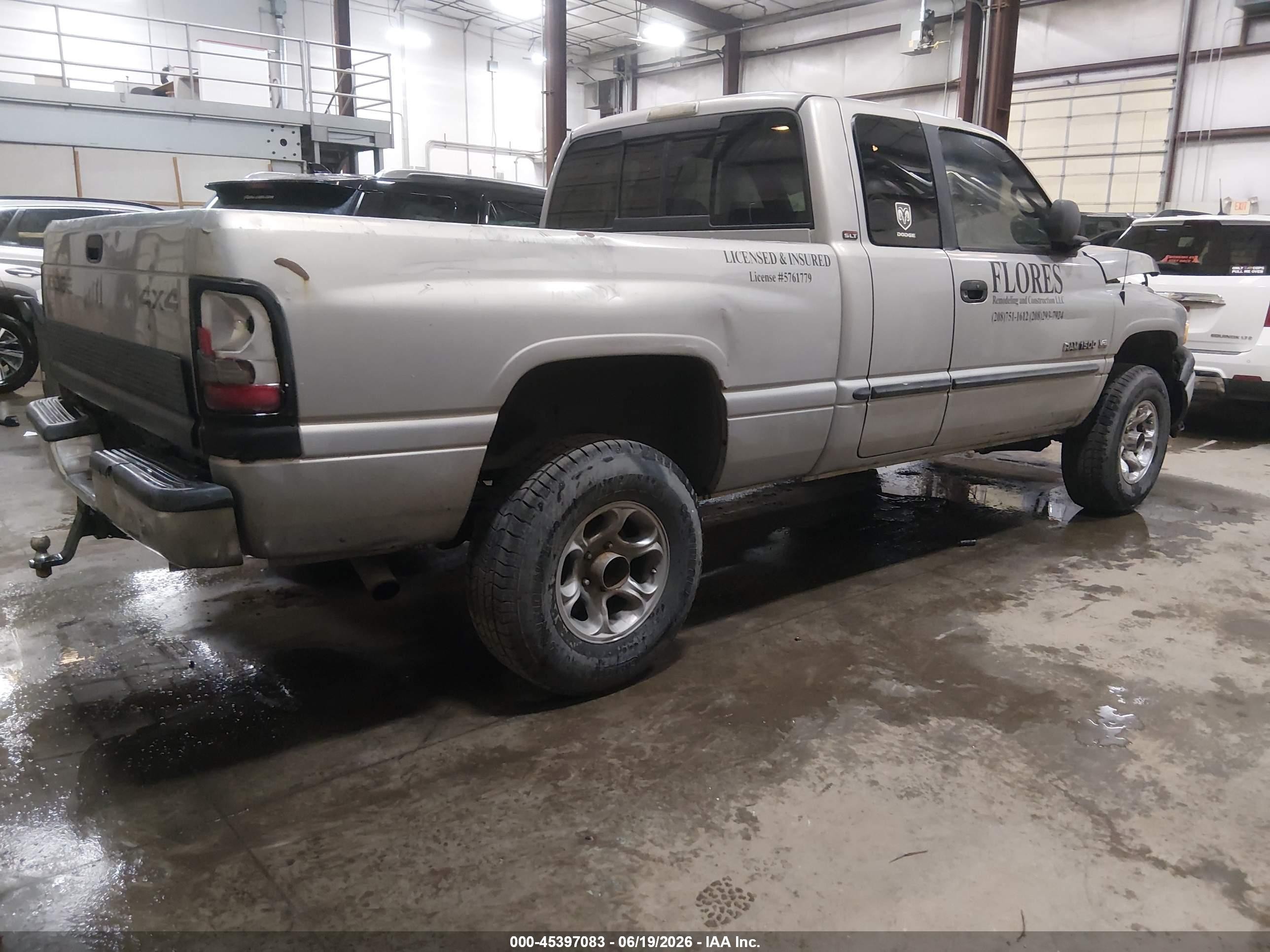 2001 Dodge Ram 1500 VIN 1B7HF13ZX1J290437 IAAI salvage auction — Front End, Salvage (Idaho), sold $250 on 2026-07-10 (photo 4)