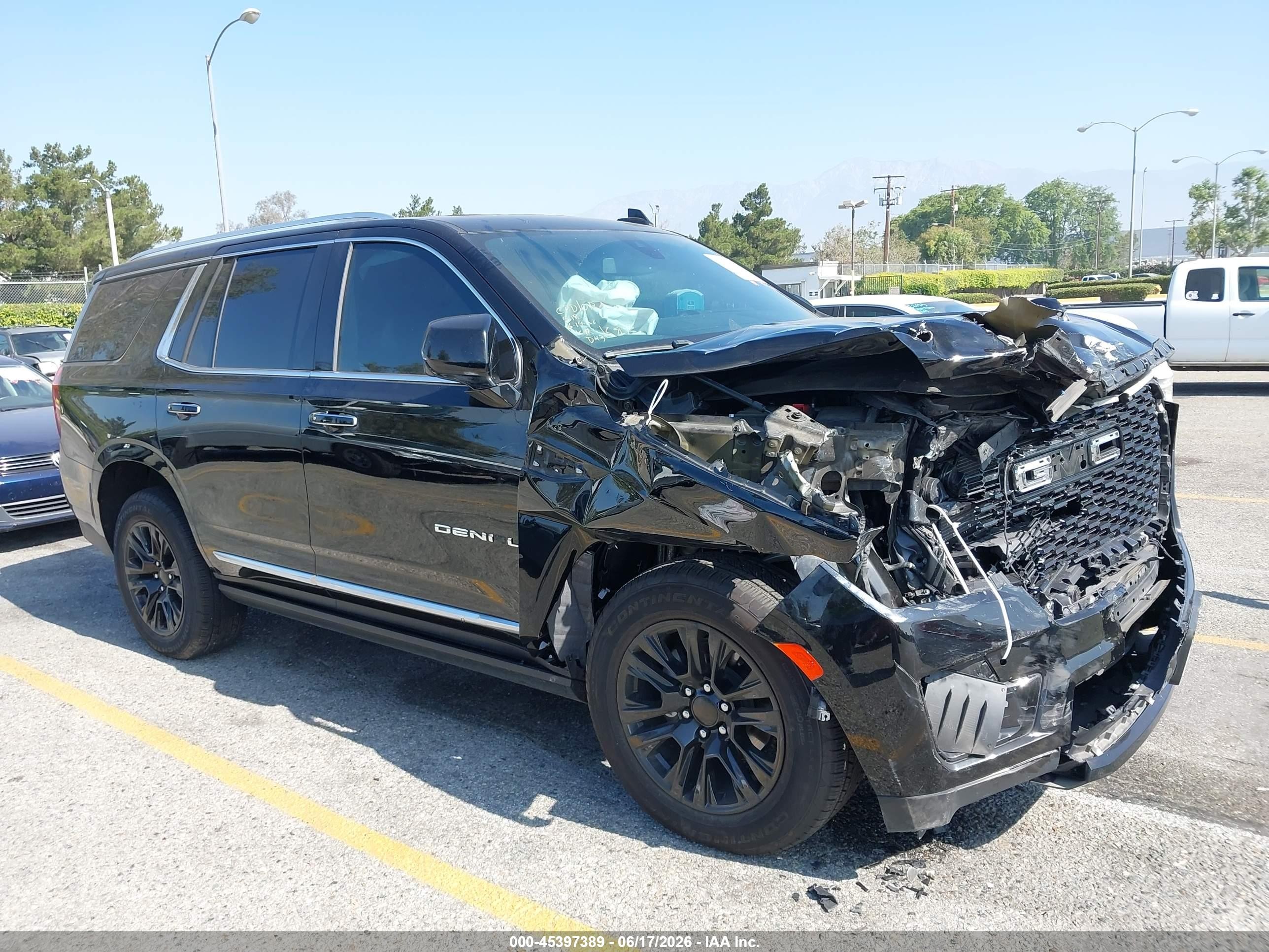 2022 GMC Yukon VIN 1GKS2DKT7NR213813 — IAAI salvage auction photo