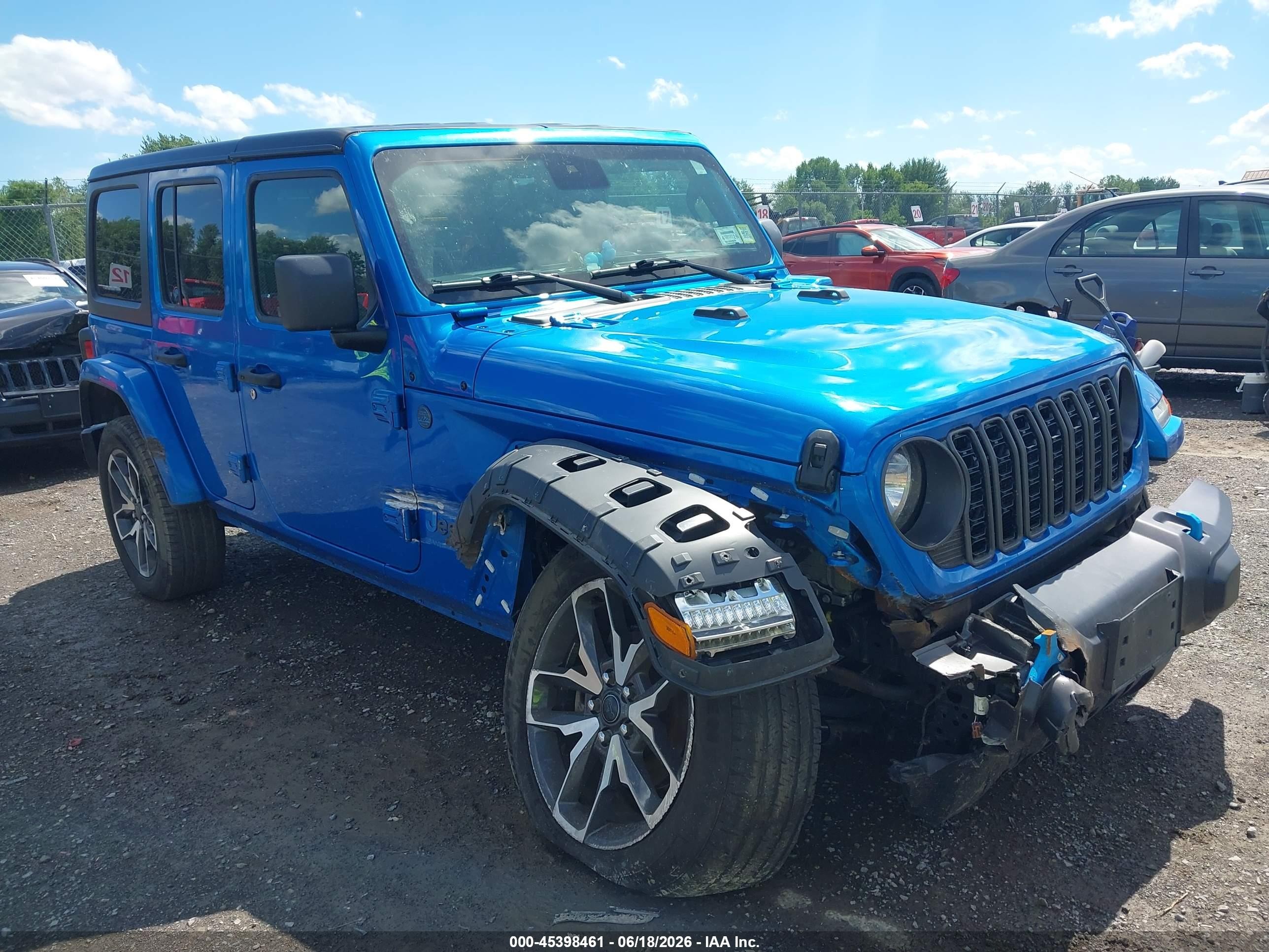 2024 Jeep Wrangler VIN 1C4RJXN63RW147238 — IAAI salvage auction photo