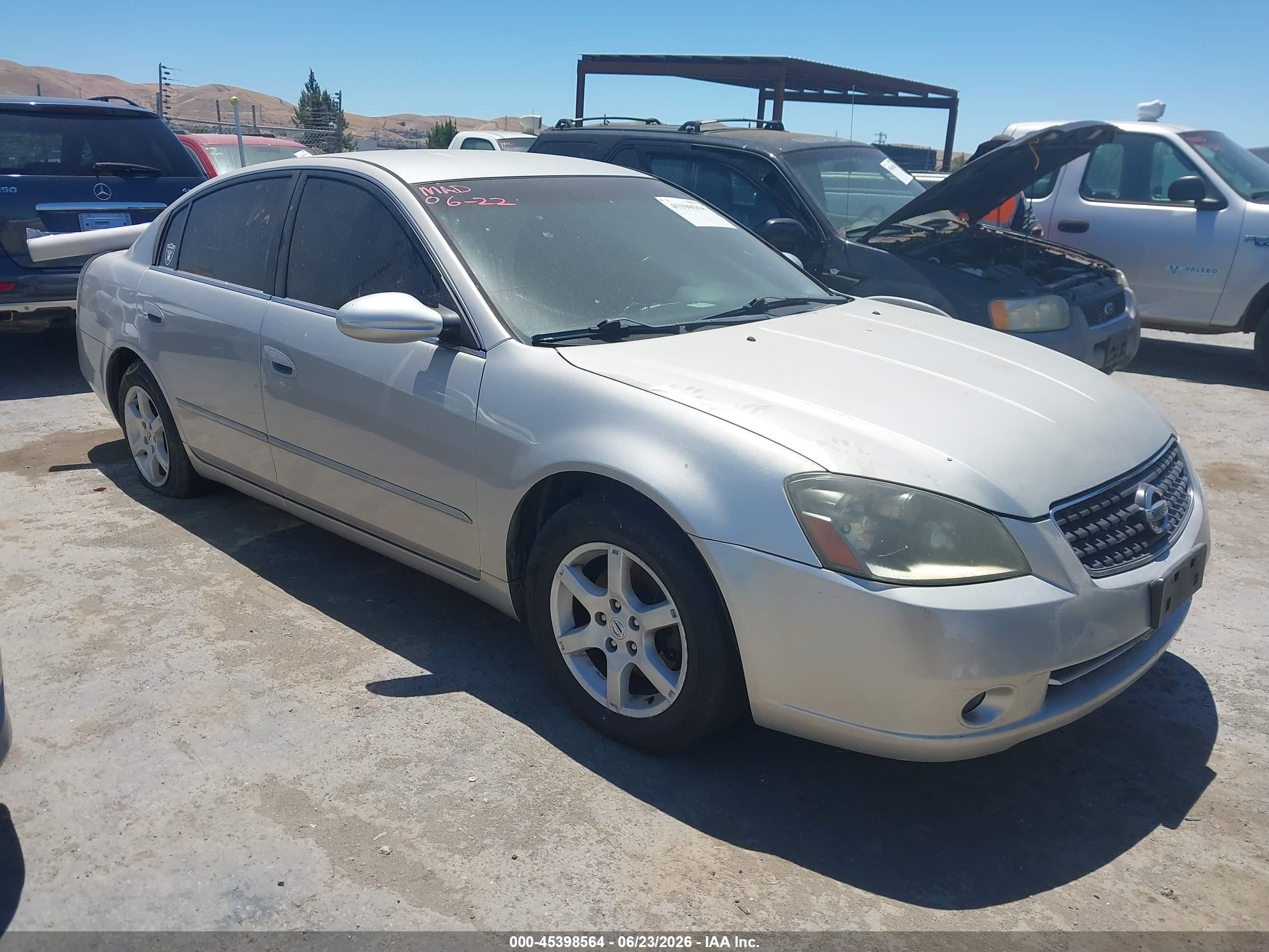 2006 Nissan Altima VIN 1N4AL11D06N348241 IAAI salvage auction — Normal Wear, Clear - Dealer Only (California), sold $200 on 2026-07-02 (photo 1)