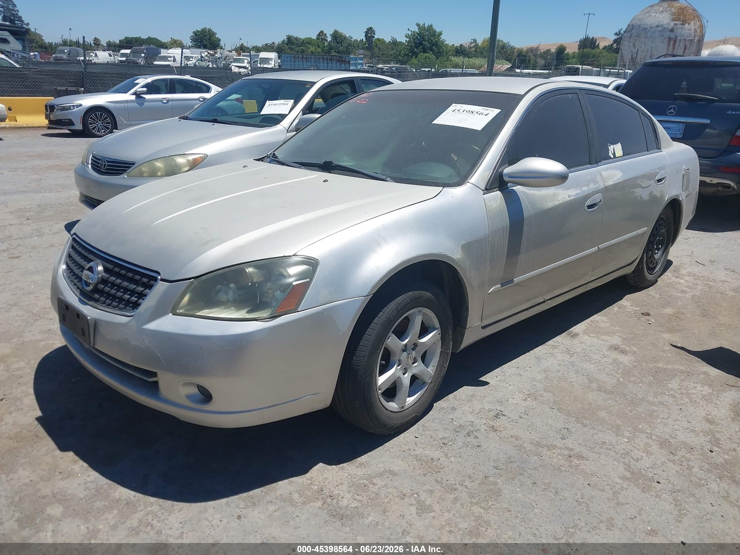2006 Nissan Altima VIN 1N4AL11D06N348241 IAAI salvage auction — Normal Wear, Clear - Dealer Only (California), sold $200 on 2026-07-02 (photo 2)