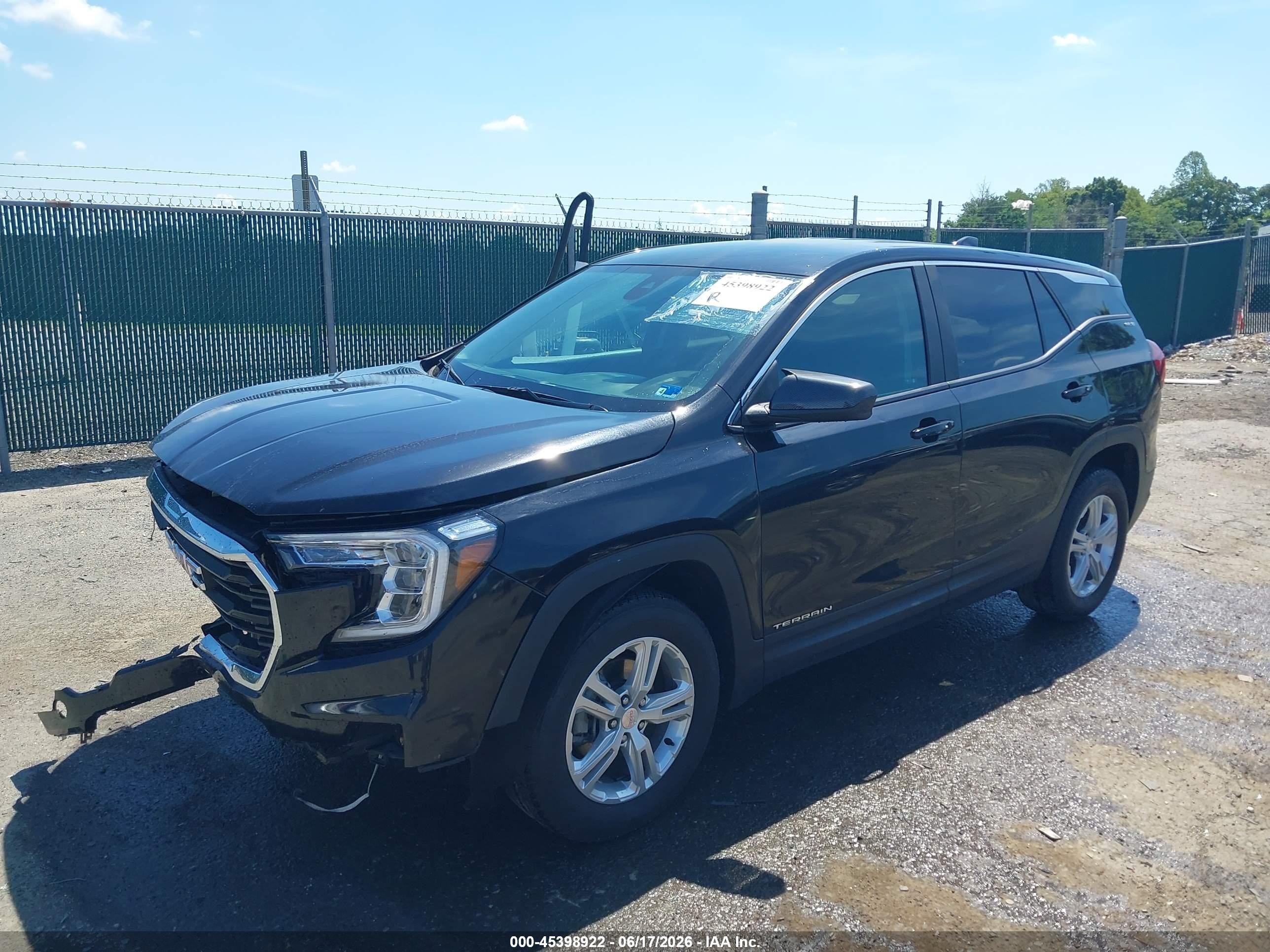 2024 Gmc Terrain VIN 3GKALTEG0RL352843 IAAI salvage auction — Front End, Salvage (Virginia), sold $7,300 on 2026-09-12 (photo 2)