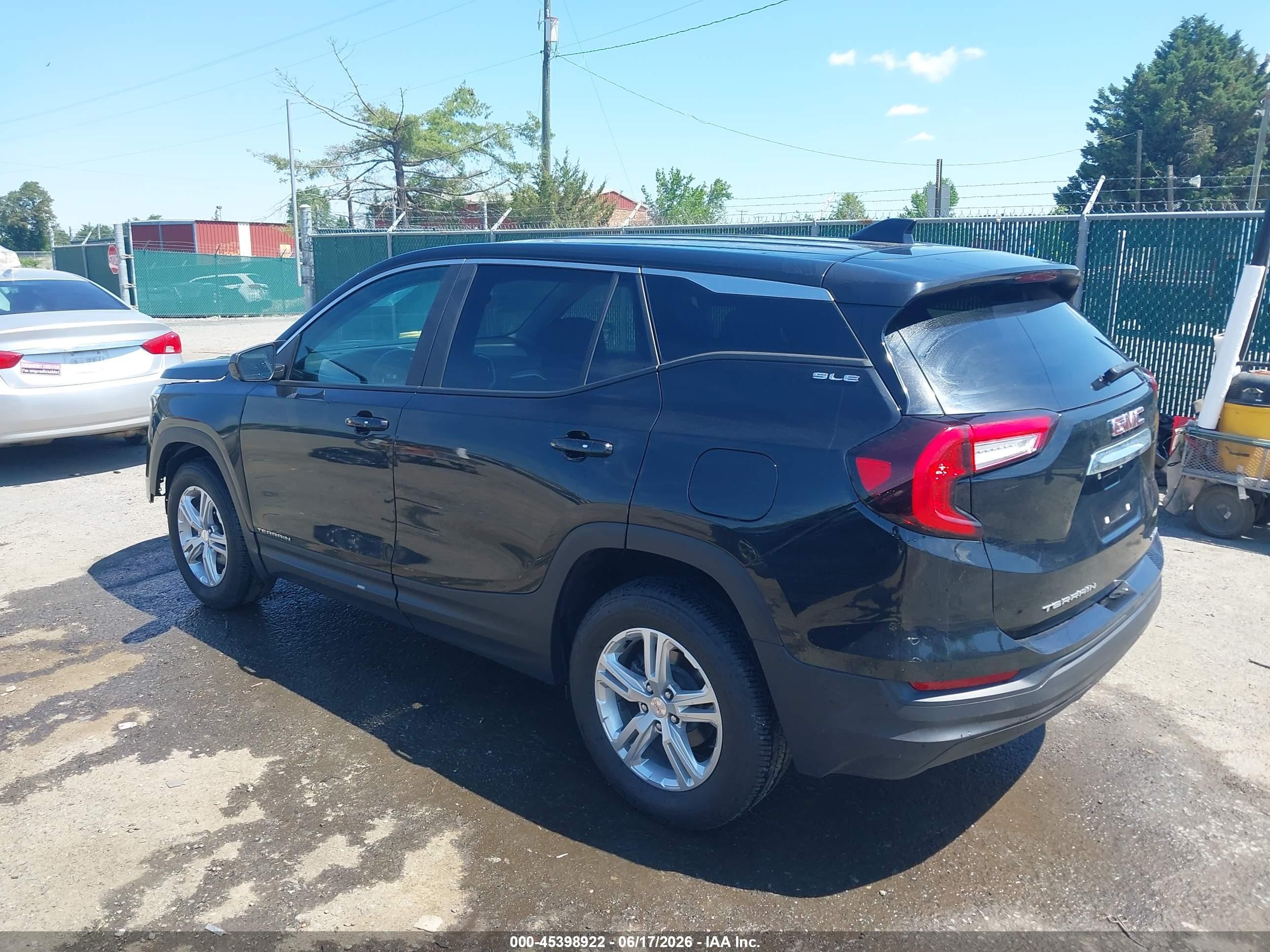 2024 Gmc Terrain VIN 3GKALTEG0RL352843 IAAI salvage auction — Front End, Salvage (Virginia), sold $7,300 on 2026-09-12 (photo 3)