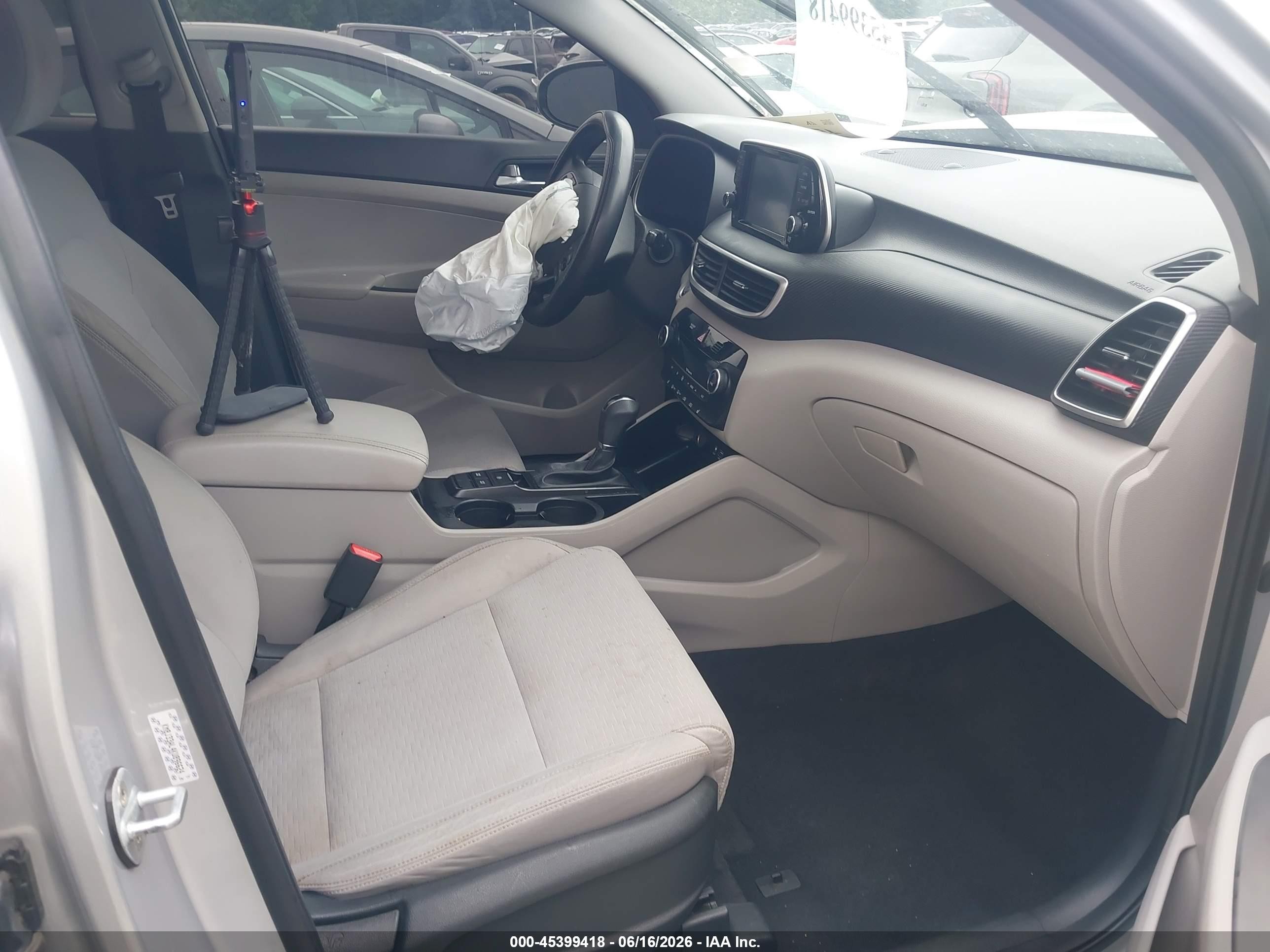 2019 Hyundai Tucson VIN KM8J33AL4KU896624 IAAI salvage auction — Front End, Salvage (Georgia), sold $2,900 on 2026-09-08 (photo 5)