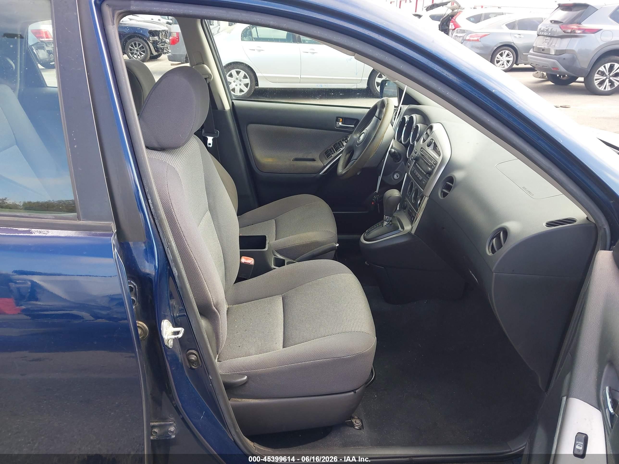 2007 Toyota Matrix VIN 2T1KR32EX7C651936 IAAI salvage auction — Front End, Salvage (California), sold $700 on 2026-07-02 (photo 5)