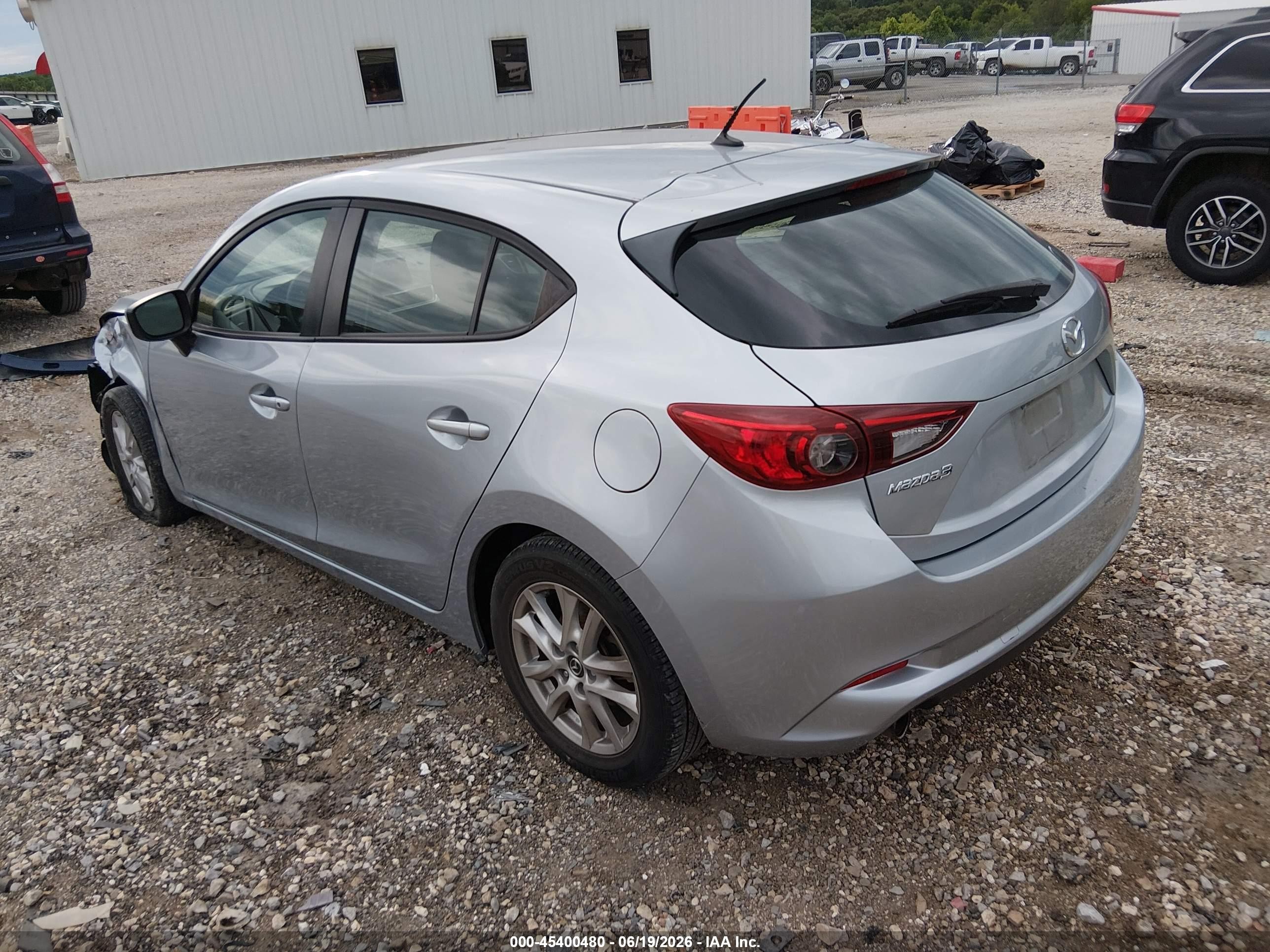 2017 Mazda 3 VIN 3MZBN1K7XHM145692 IAAI salvage auction — Unknown, Wait Title, sold $1,900 on 2026-09-20 (photo 3)