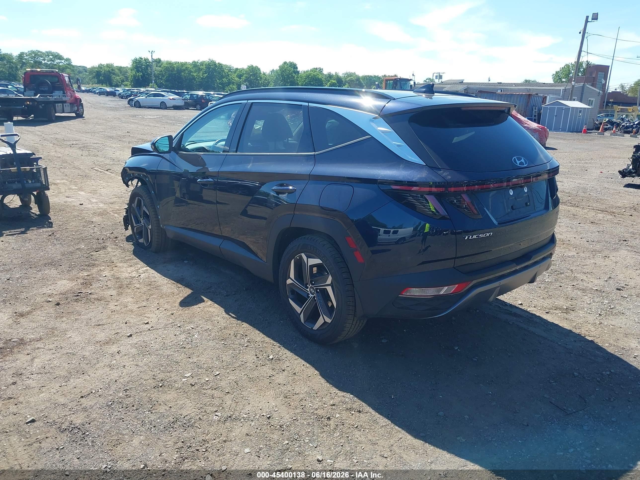 2023 Hyundai Tucson VIN KM8JECAEXPU191927 IAAI salvage auction — Front End, Salvage (Idaho), sold $6,200 on 2026-09-15 (photo 3)