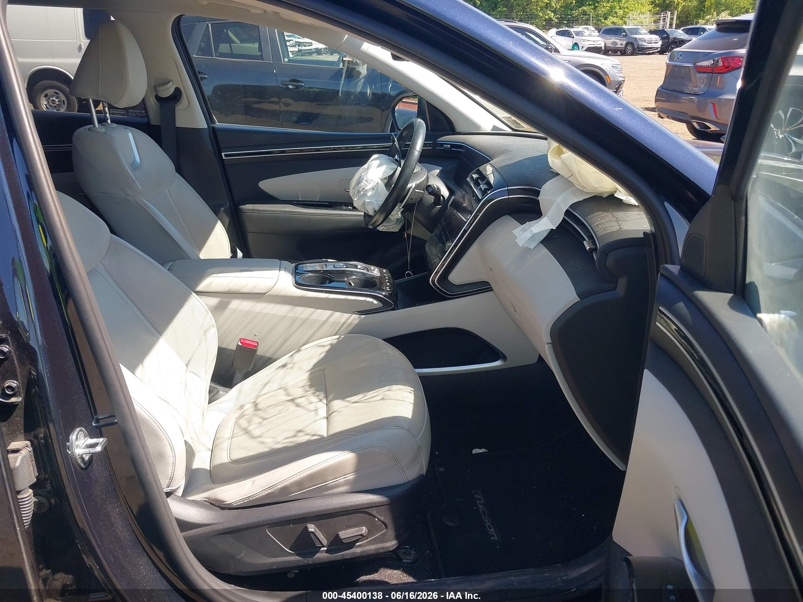 2023 Hyundai Tucson VIN KM8JECAEXPU191927 IAAI salvage auction — Front End, Salvage (Idaho), sold $6,200 on 2026-09-15 (photo 5)