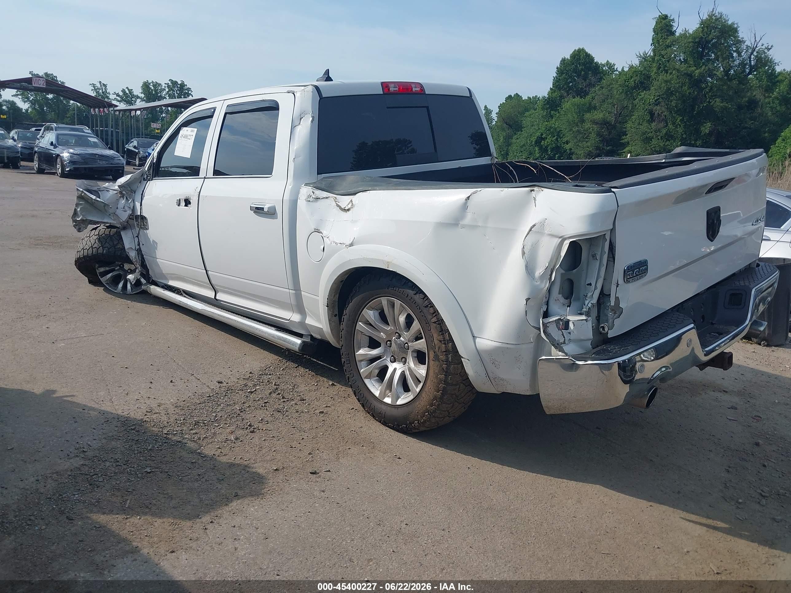 2018 Ram 1500 VIN 1C6RR7PT7JS200294 IAAI salvage auction — Front & Rear, Salvage - Greater Than 75% (Maryland), sold $1,950 on 2026-09-03 (photo 3)