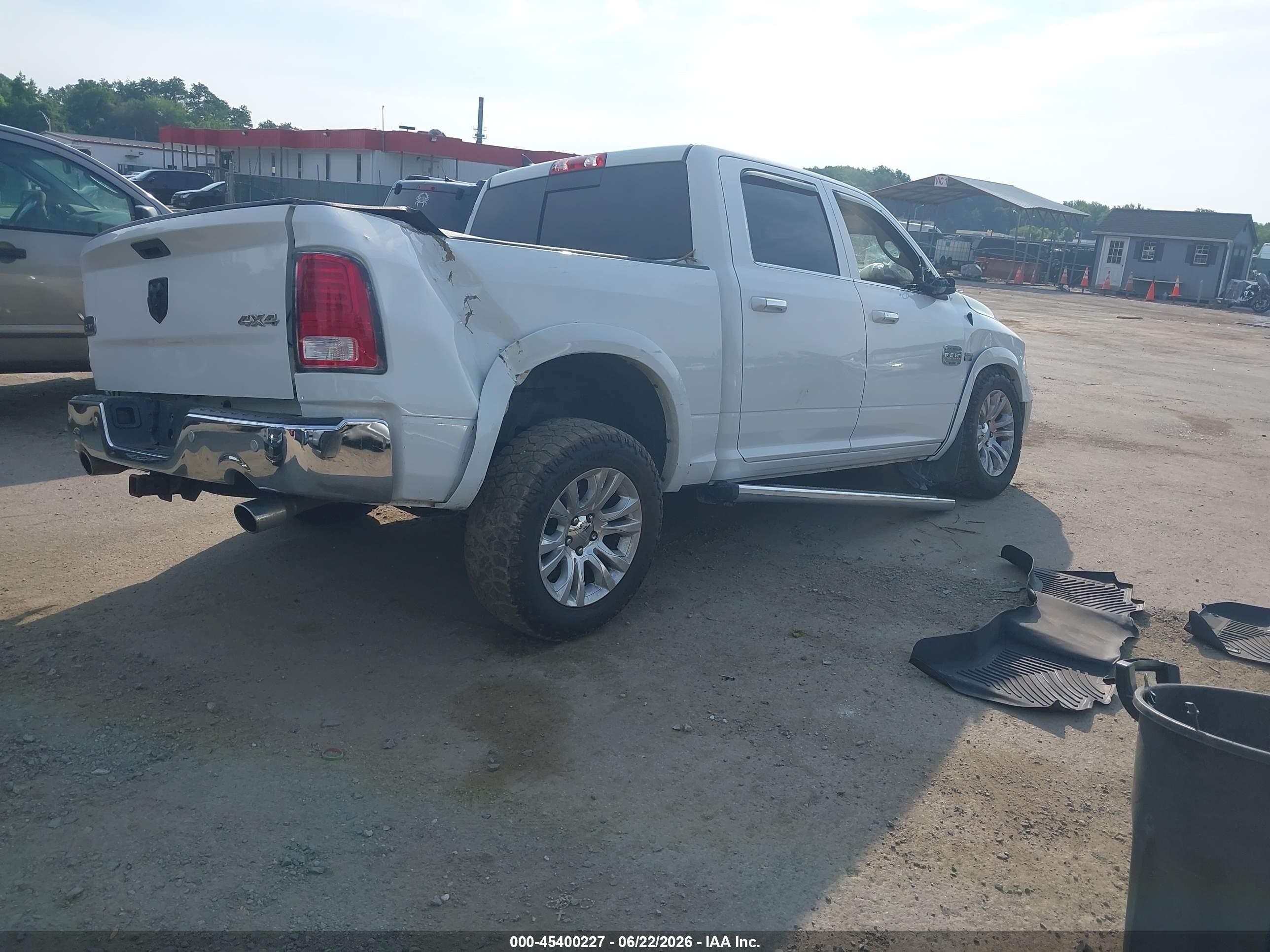2018 Ram 1500 VIN 1C6RR7PT7JS200294 IAAI salvage auction — Front & Rear, Salvage - Greater Than 75% (Maryland), sold $1,950 on 2026-09-03 (photo 4)