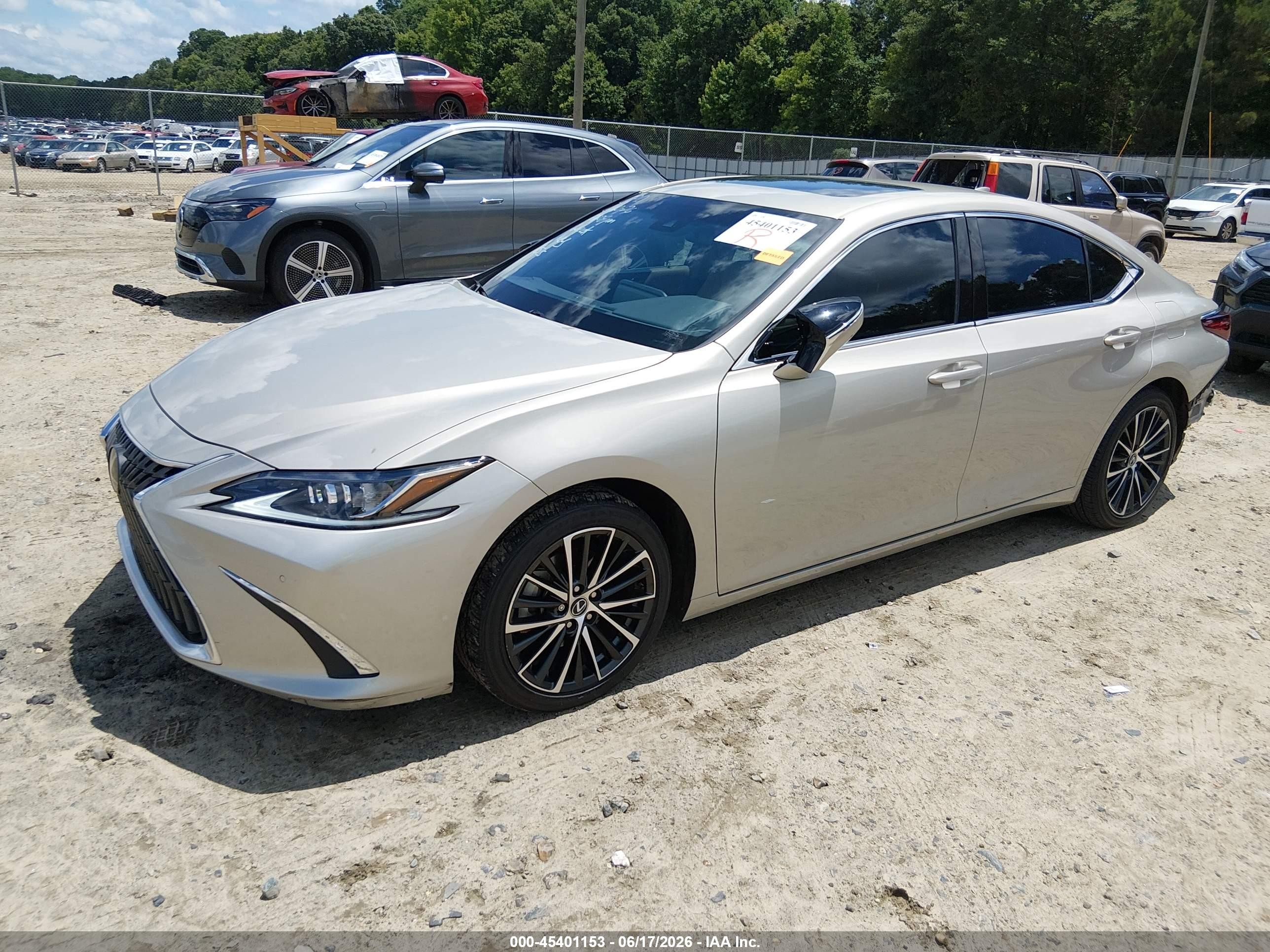 2024 Lexus ES 350 VIN 58ADZ1B12RU168770 IAAI salvage auction — Rear End, Salvage (Georgia), sold $23,000 on 2026-09-23 (photo 2)