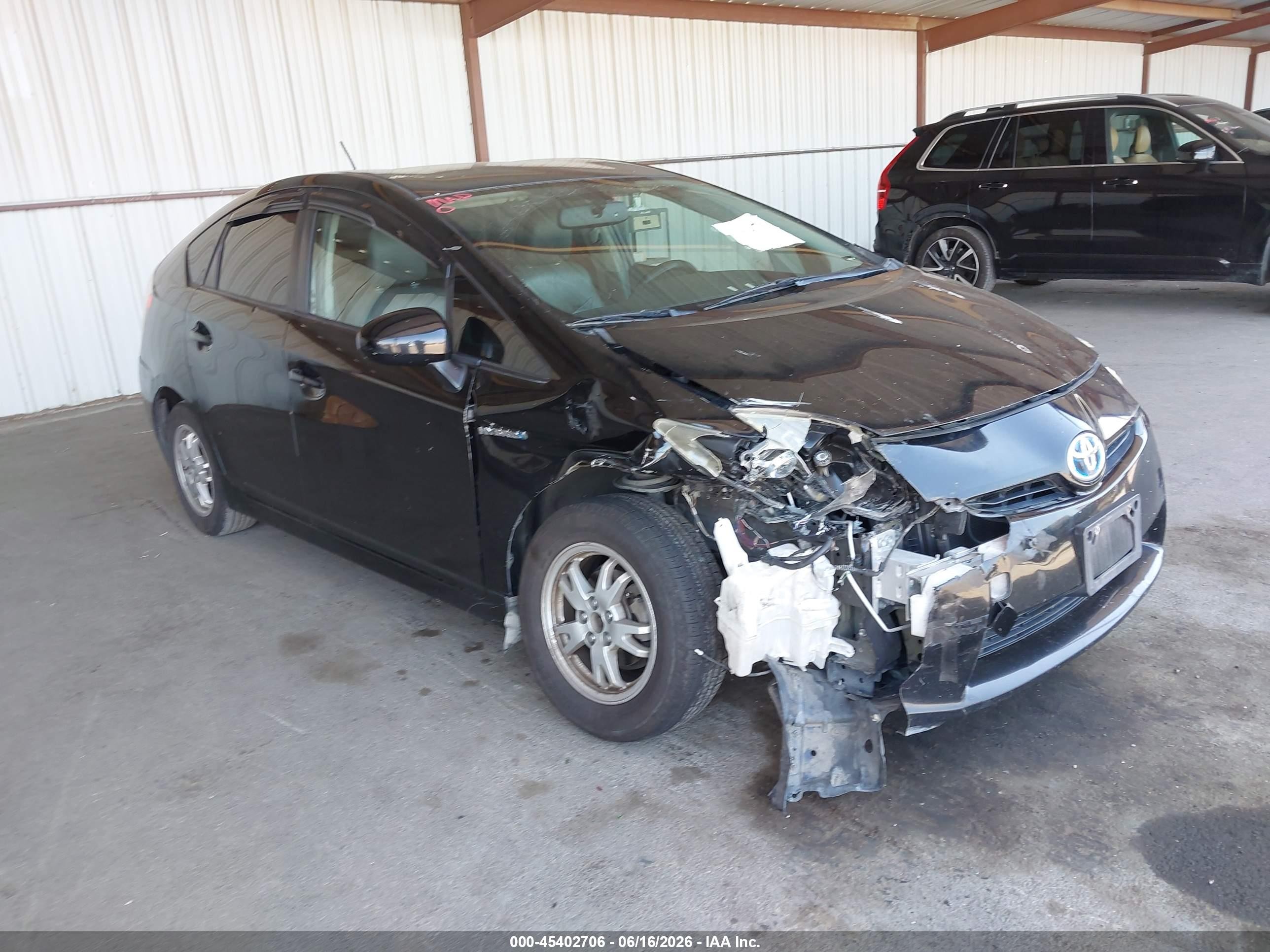 2010 Toyota Prius VIN JTDKN3DU3A0147911 IAAI salvage auction — Unknown, Salvage (California), sold $825 on 2026-07-09 (photo 1)