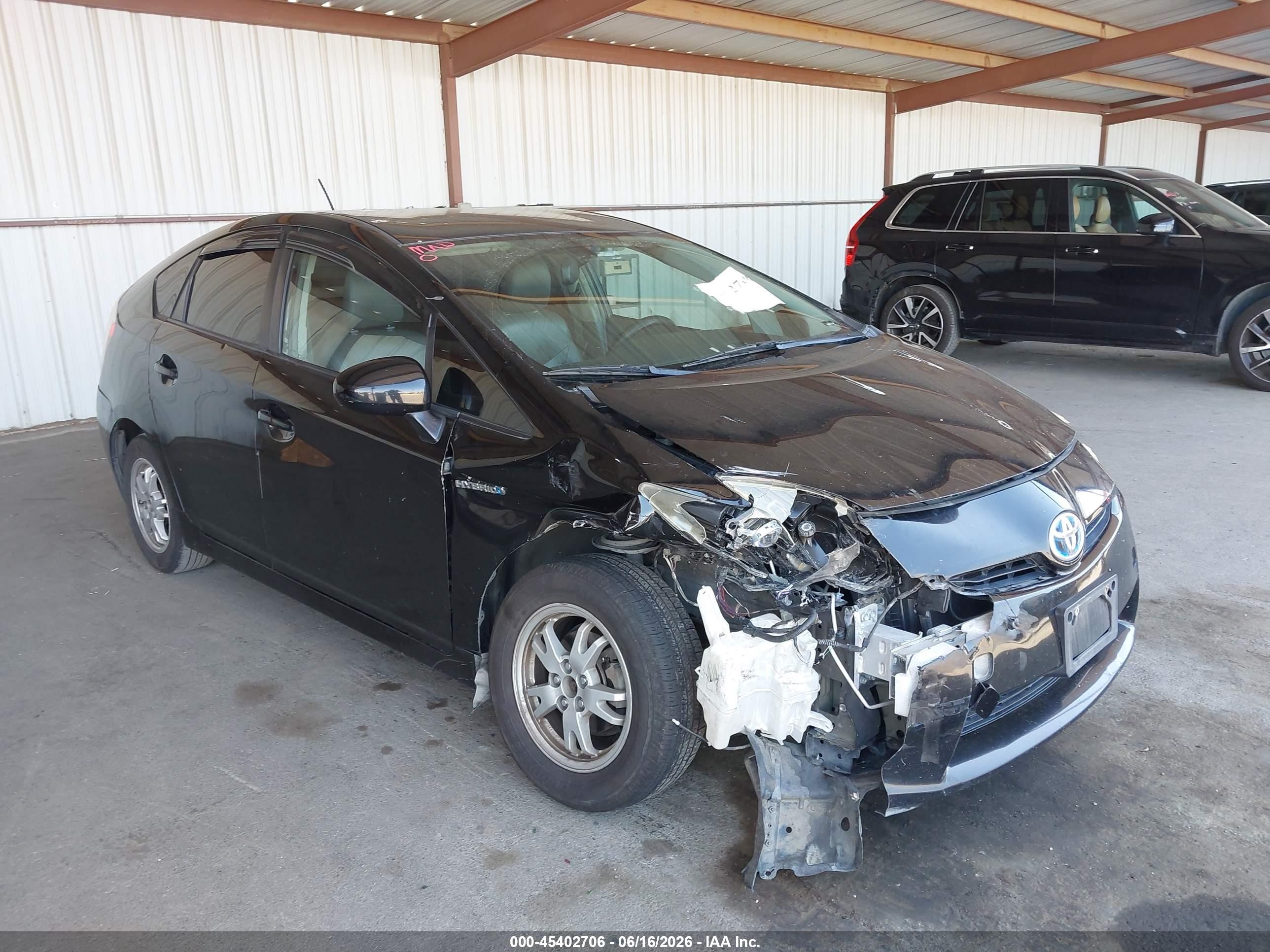 2010 Toyota Prius VIN JTDKN3DU3A0147911 IAAI salvage auction — Unknown, Salvage (California), sold $825 on 2026-07-09 (photo 6)