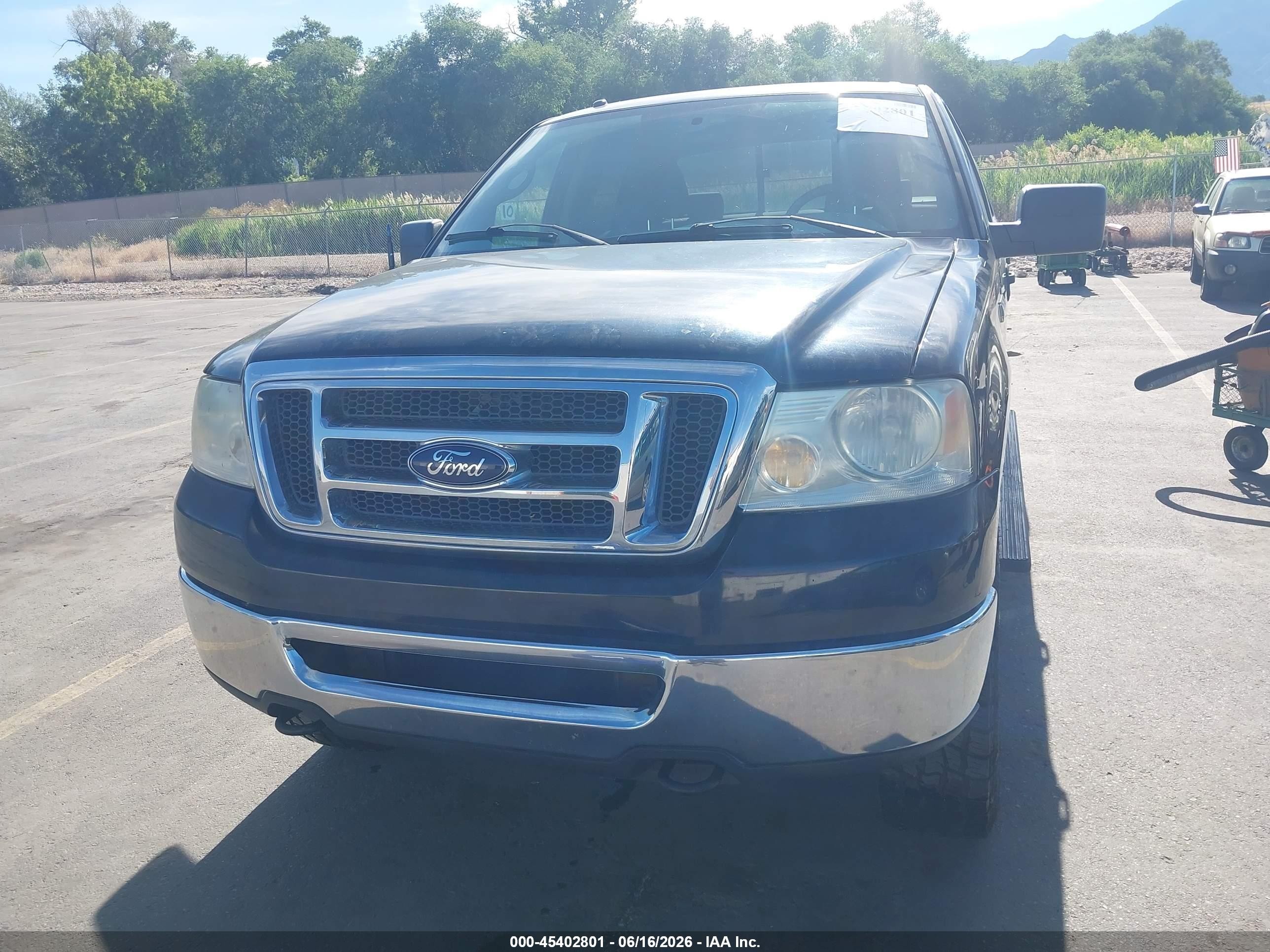 2008 Ford F-150 VIN 1FTPW14V58FB34407 IAAI salvage auction — Normal Wear, Clear (Utah), sold $275 on 2026-07-02 (photo 6)