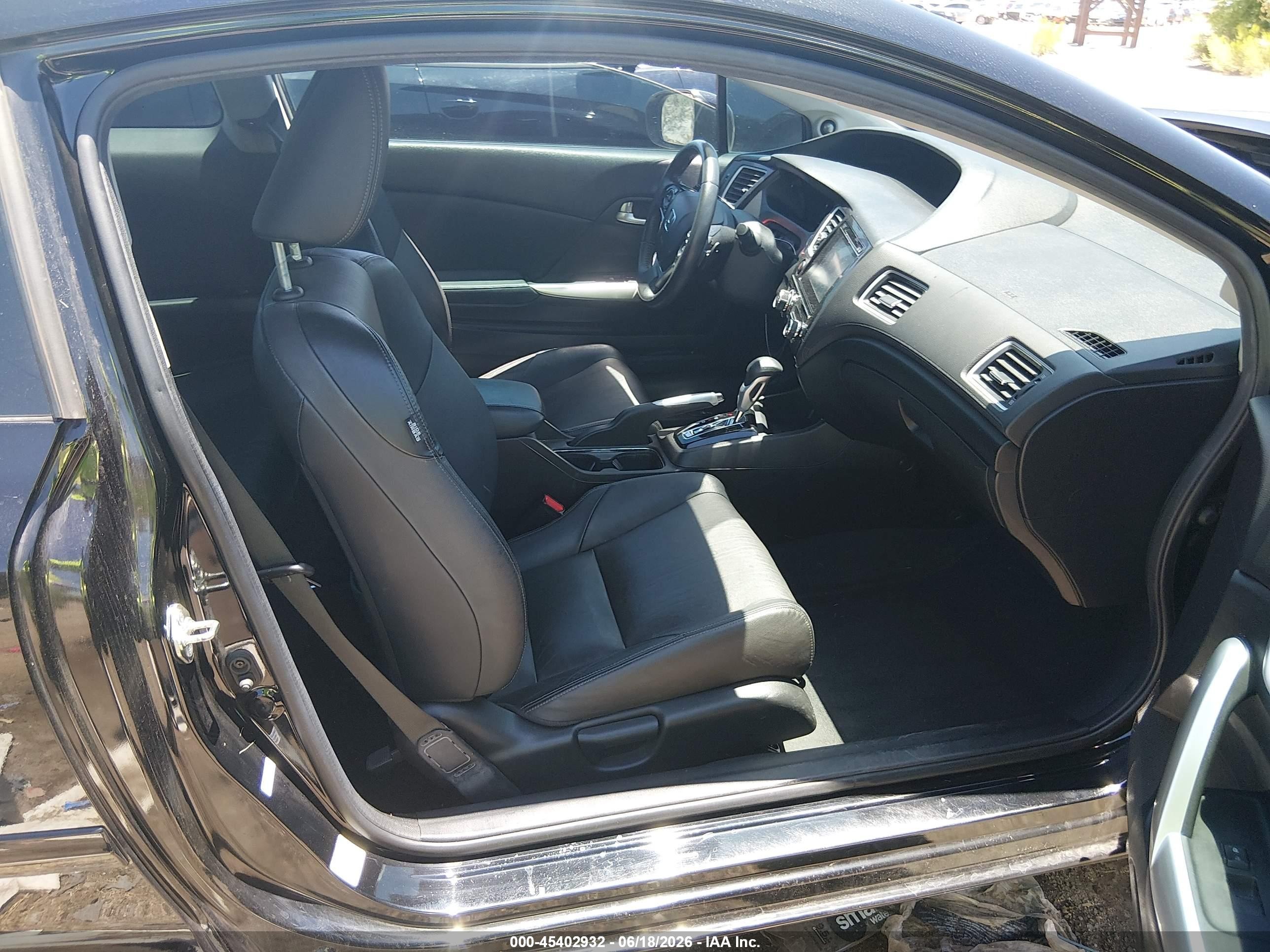 2015 Honda Civic VIN 2HGFG3B09FH529702 IAAI salvage auction — Front End, Salvage (Arizona), sold $1,625 on 2026-07-09 (photo 5)