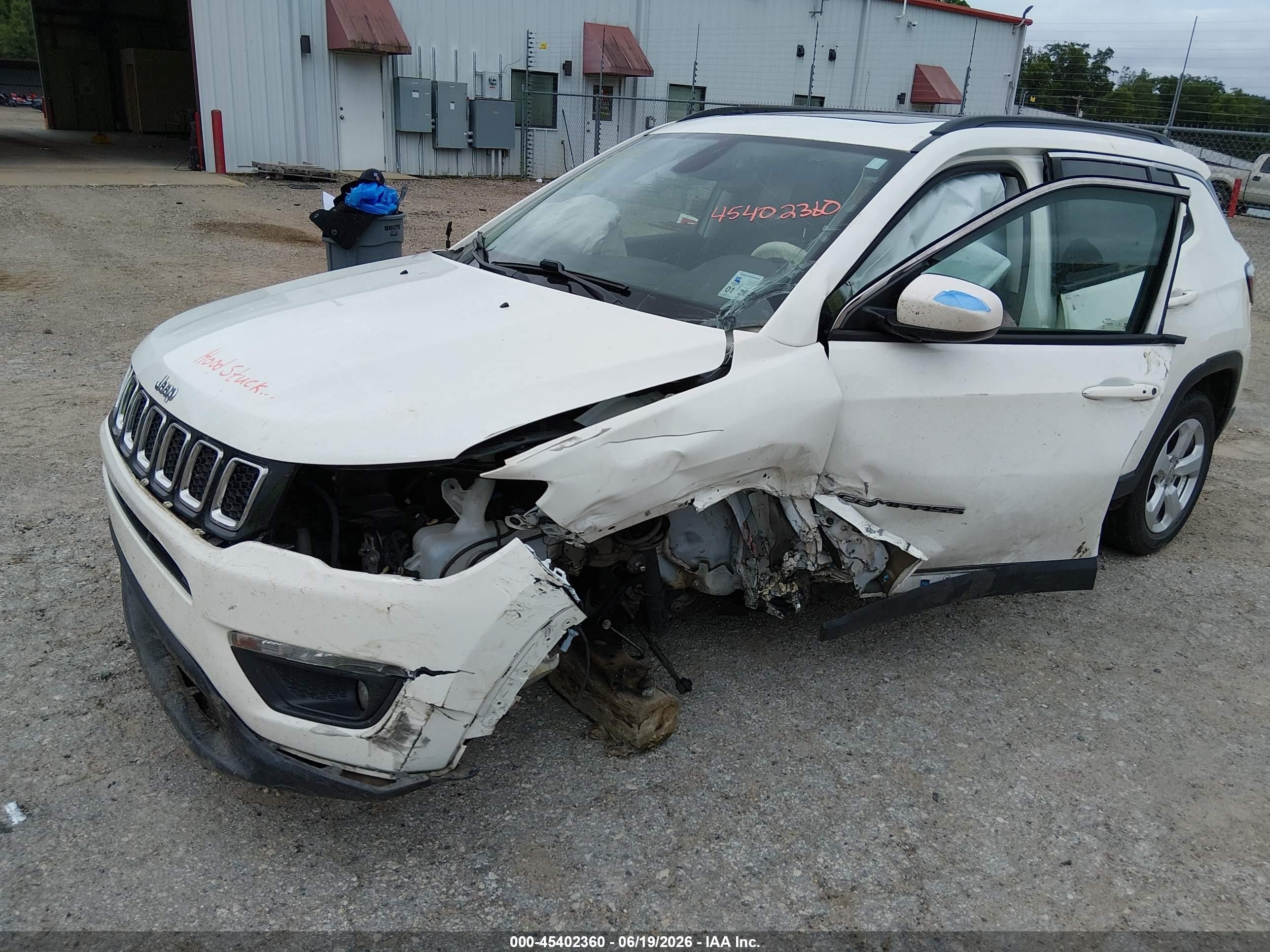 2021 Jeep Compass VIN 3C4NJCBB8MT592193 IAAI salvage auction — Side, Salvage (Louisiana), sold $1,200 on 2026-09-05 (photo 6)