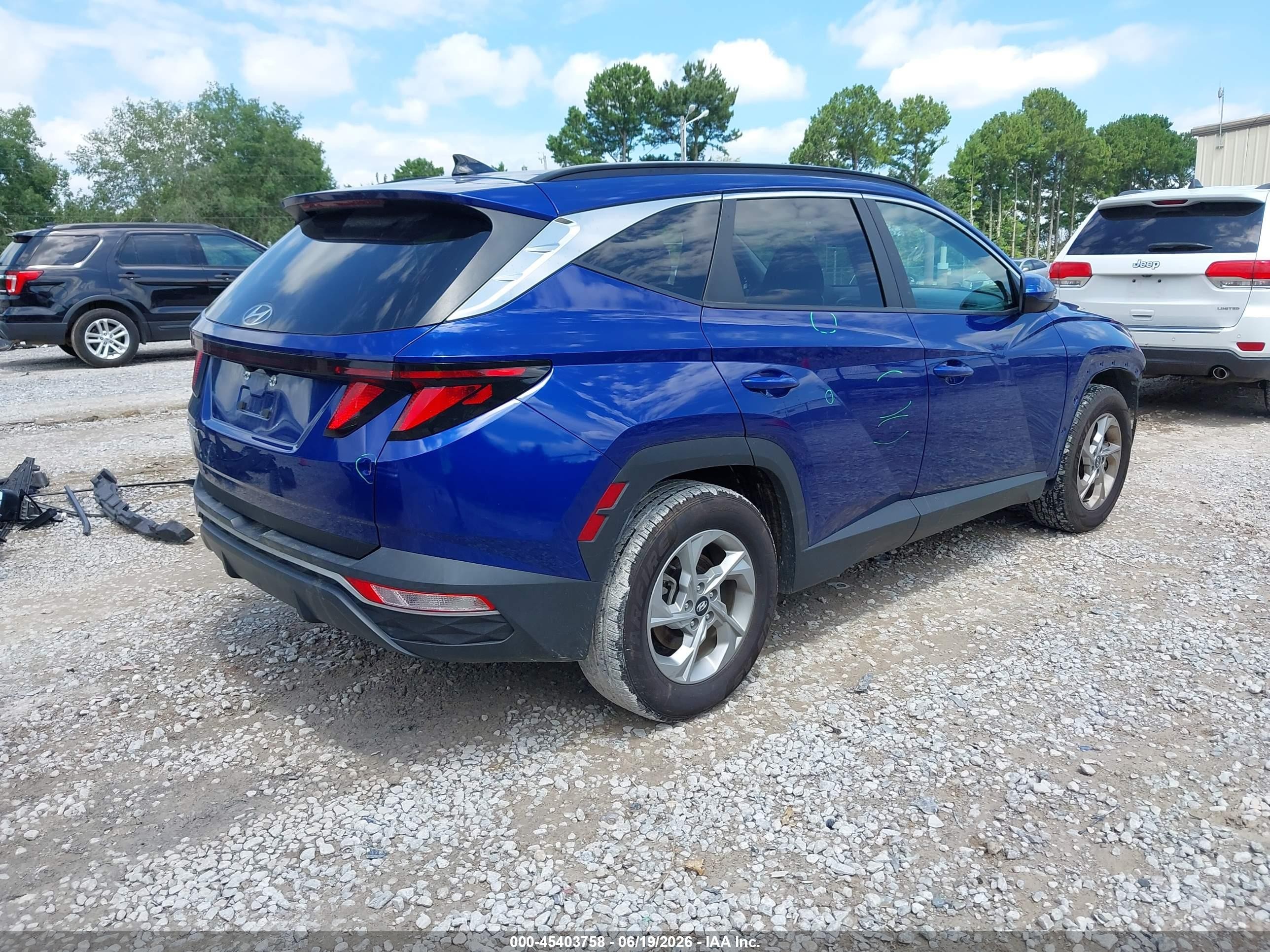 2024 Hyundai Tucson VIN 5NMJB3DE9RH295831 IAAI salvage auction — Front End, Salvage (Alabama), sold $4,400 on 2026-10-12 (photo 4)