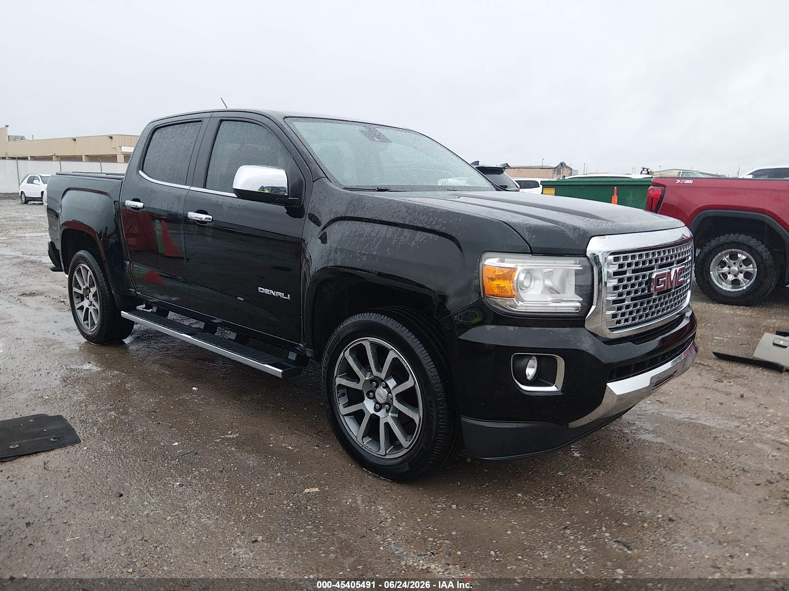 2017 GMC Canyon VIN 1GTG6EEN4H1167188 — IAAI salvage auction photo