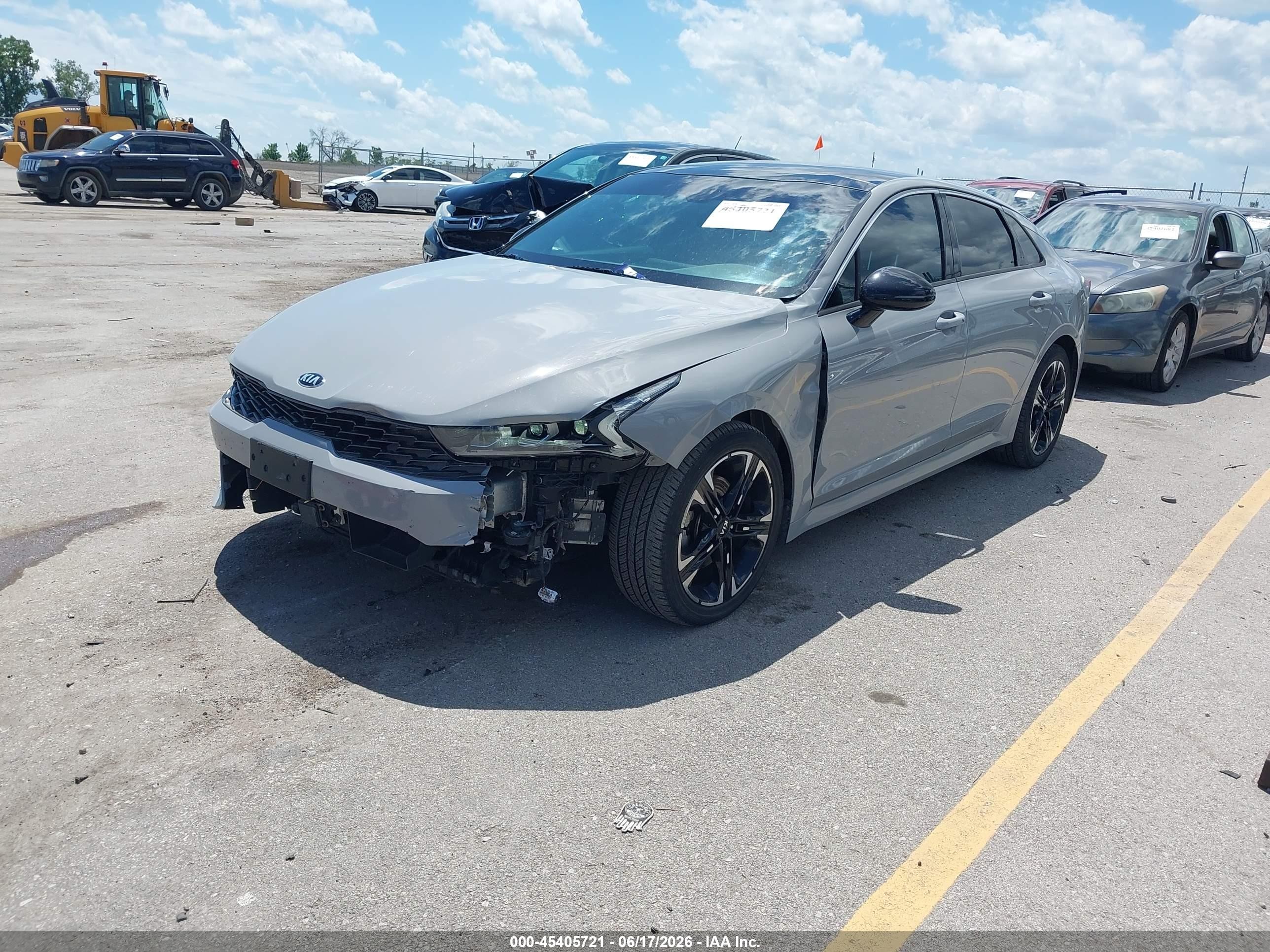 2021 Kia K5 VIN 5XXG64J23MG048200 IAAI salvage auction — Unknown, Salvage (Iowa), sold $4,650 on 2026-09-14 (photo 2)