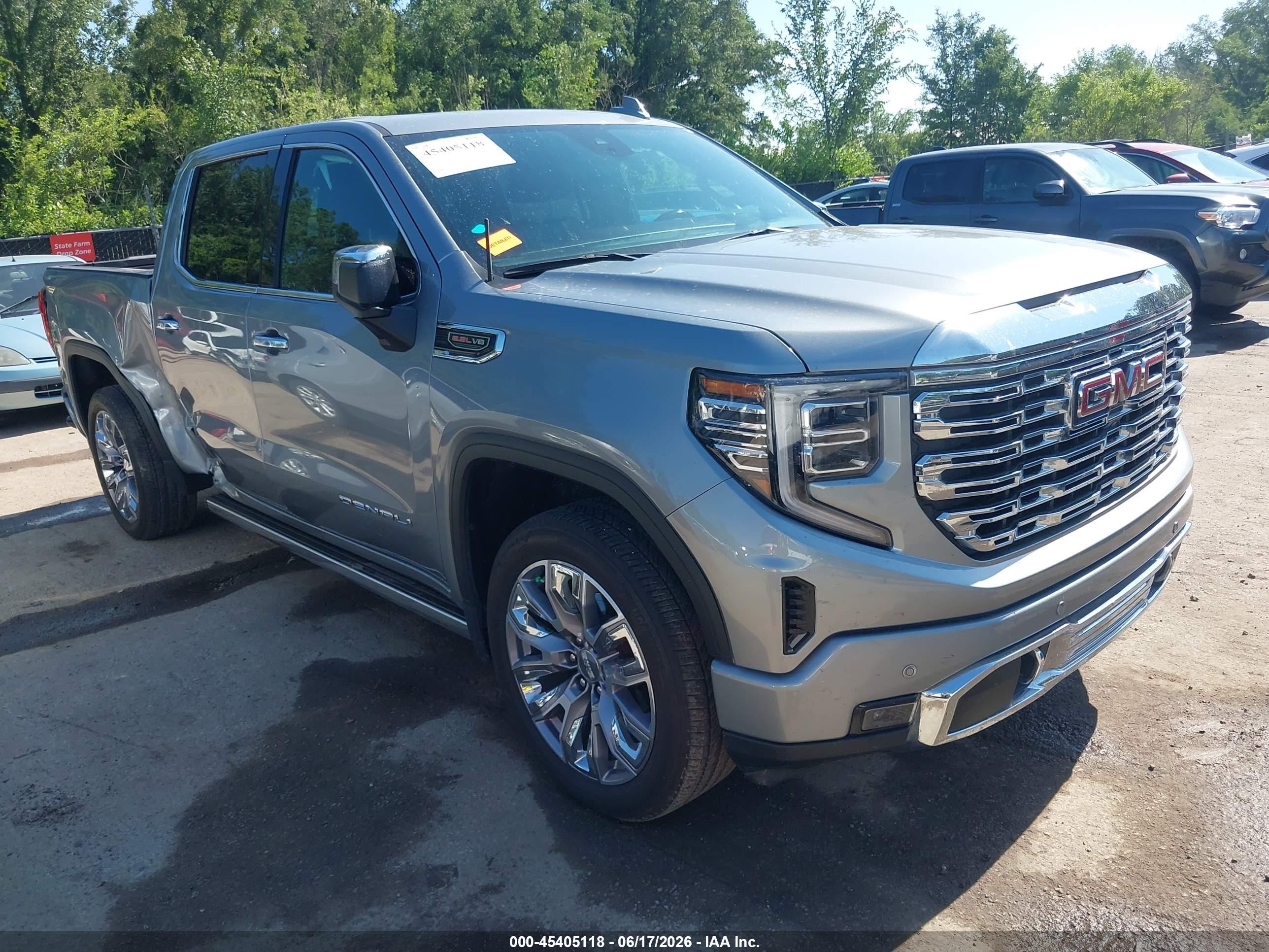 2023 Gmc SIERRA VIN 1GTUUGEL2PZ260097 IAAI salvage auction — Rear End, Salvage (Missouri), sold $22,700 on 2026-08-12 (photo 1)