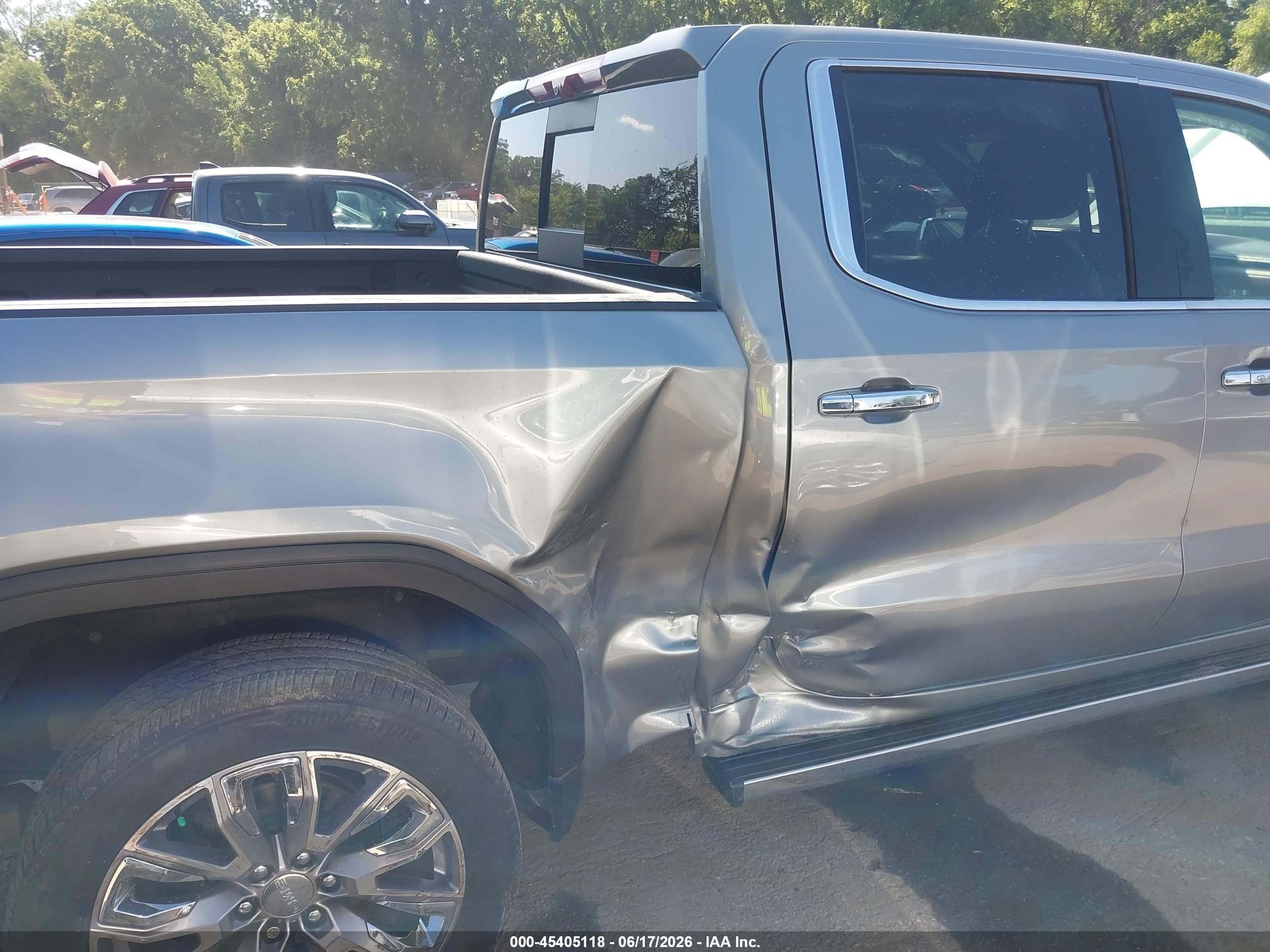 2023 Gmc SIERRA VIN 1GTUUGEL2PZ260097 IAAI salvage auction — Rear End, Salvage (Missouri), sold $22,700 on 2026-08-12 (photo 6)
