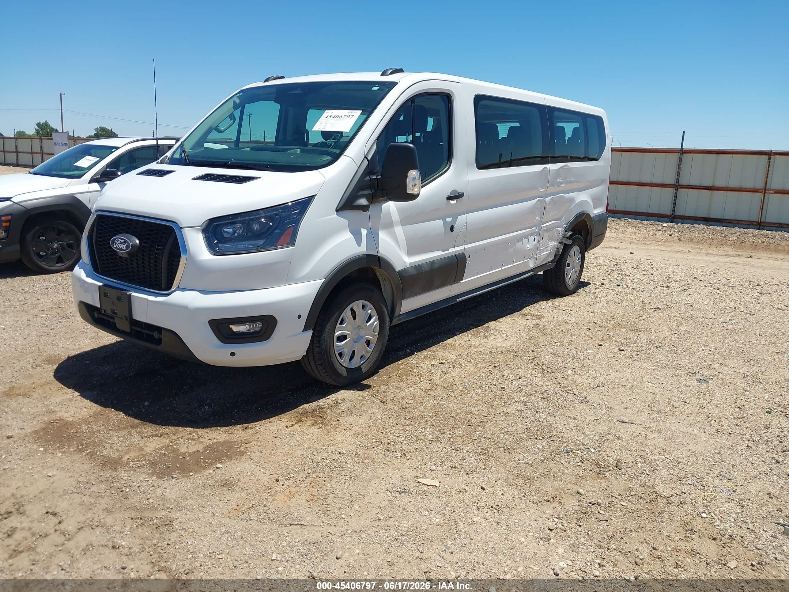 2026 Ford Transit-350 VIN 1FBAX2Y8XTKA07587 IAAI salvage auction — Side, Enterprise Vehicles Clear Only (Texas), sold $32,350 on 2026-07-07 (photo 2)