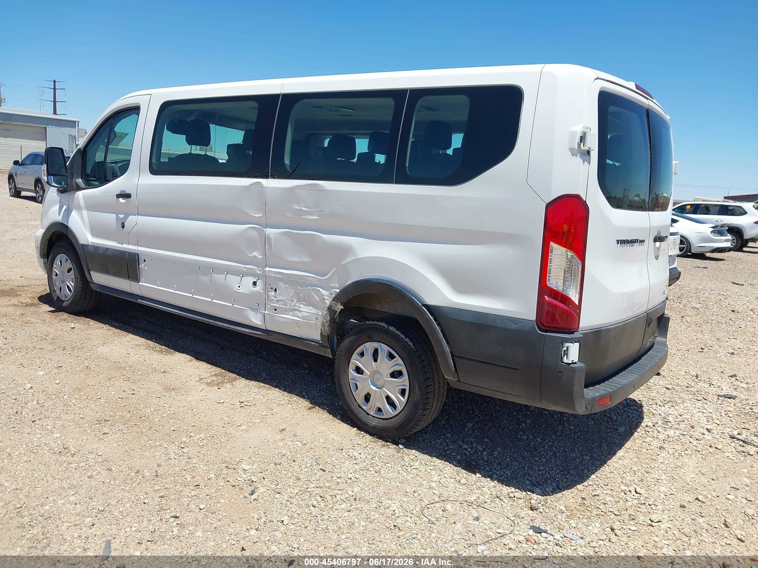 2026 Ford Transit-350 VIN 1FBAX2Y8XTKA07587 IAAI salvage auction — Side, Enterprise Vehicles Clear Only (Texas), sold $32,350 on 2026-07-07 (photo 3)