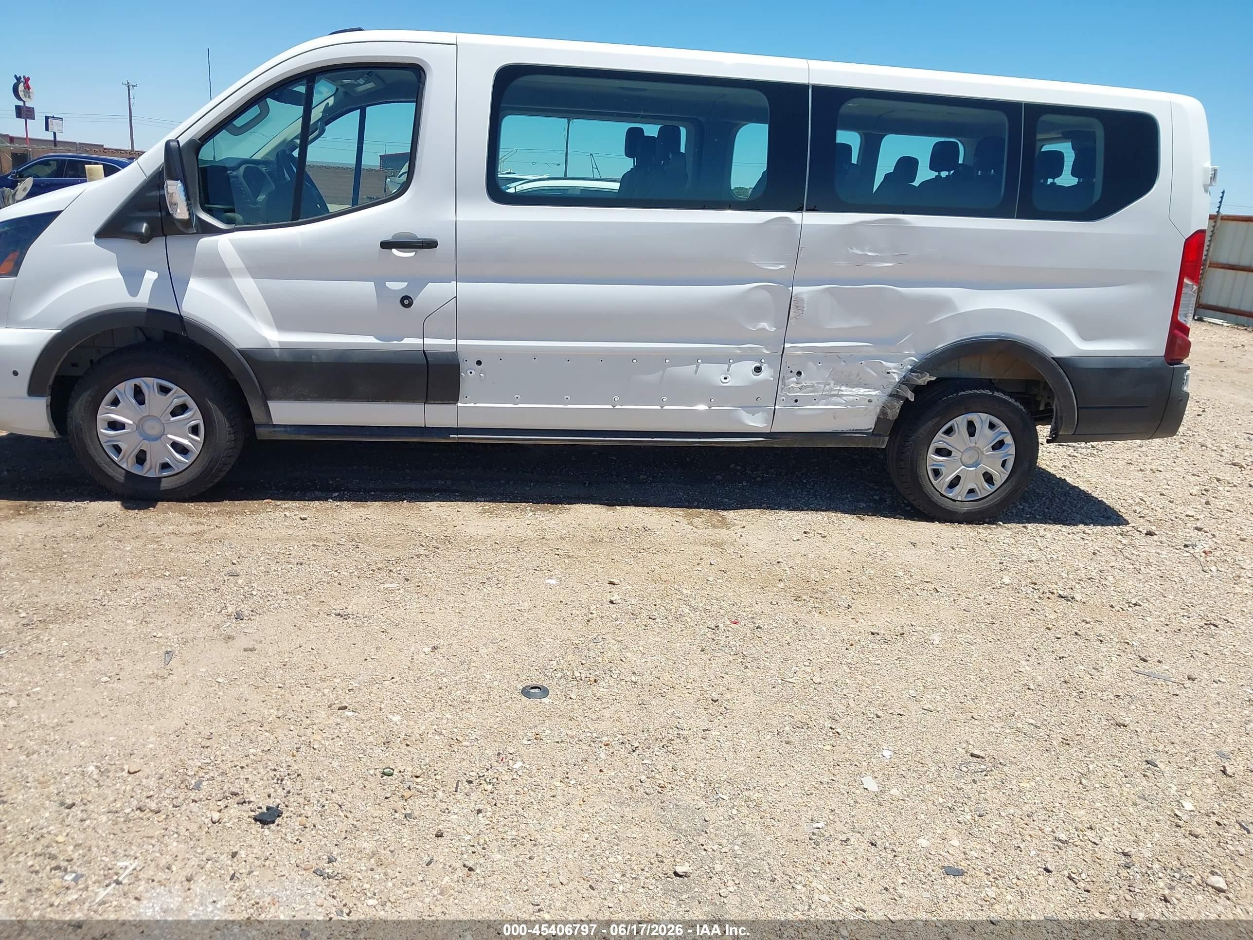 2026 Ford Transit-350 VIN 1FBAX2Y8XTKA07587 IAAI salvage auction — Side, Enterprise Vehicles Clear Only (Texas), sold $32,350 on 2026-07-07 (photo 6)