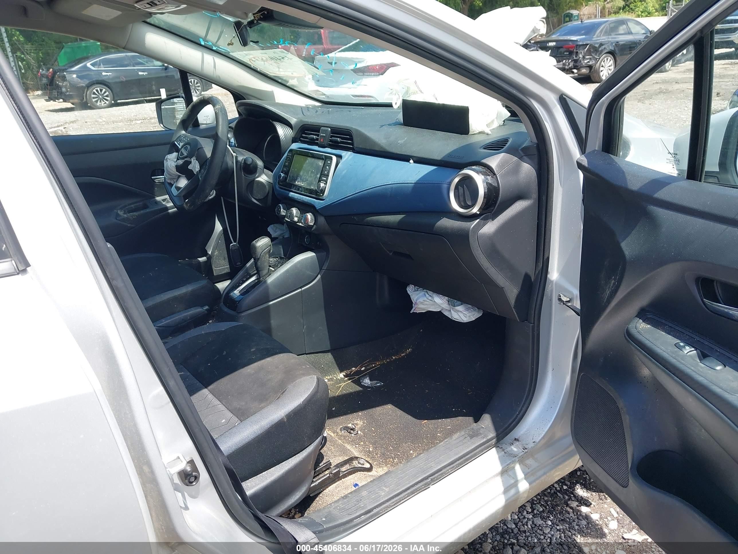2025 Nissan Versa VIN 3N1CN8EV0SL895371 IAAI salvage auction — Front End, Salvage (Georgia), sold $3,100 on 2026-09-06 (photo 5)