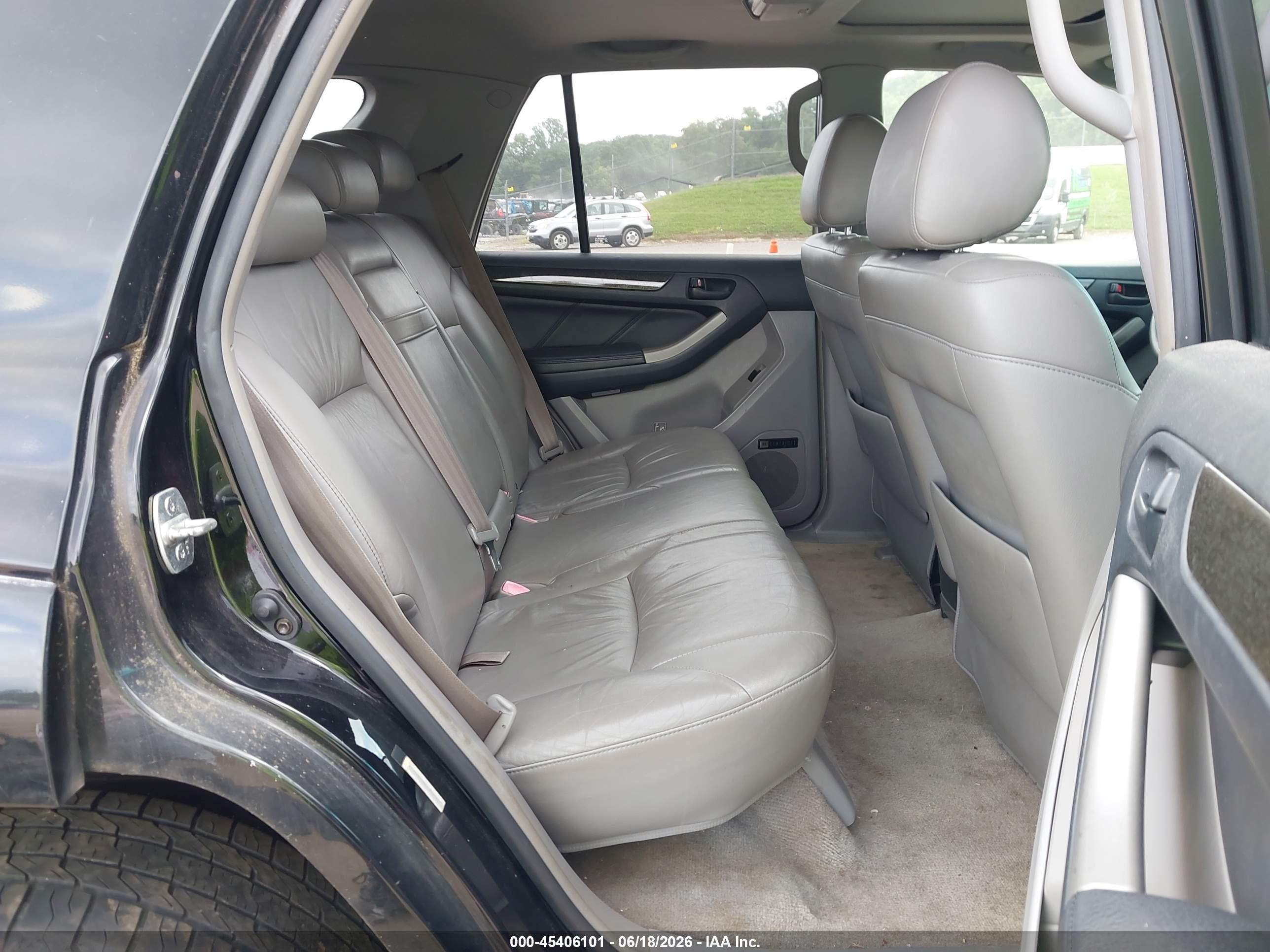 2004 Toyota 4Runner VIN JTEBU17R248021877 IAAI salvage auction — Theft, Clear (Tennessee), sold $3,400 on 2026-07-12 (photo 8)