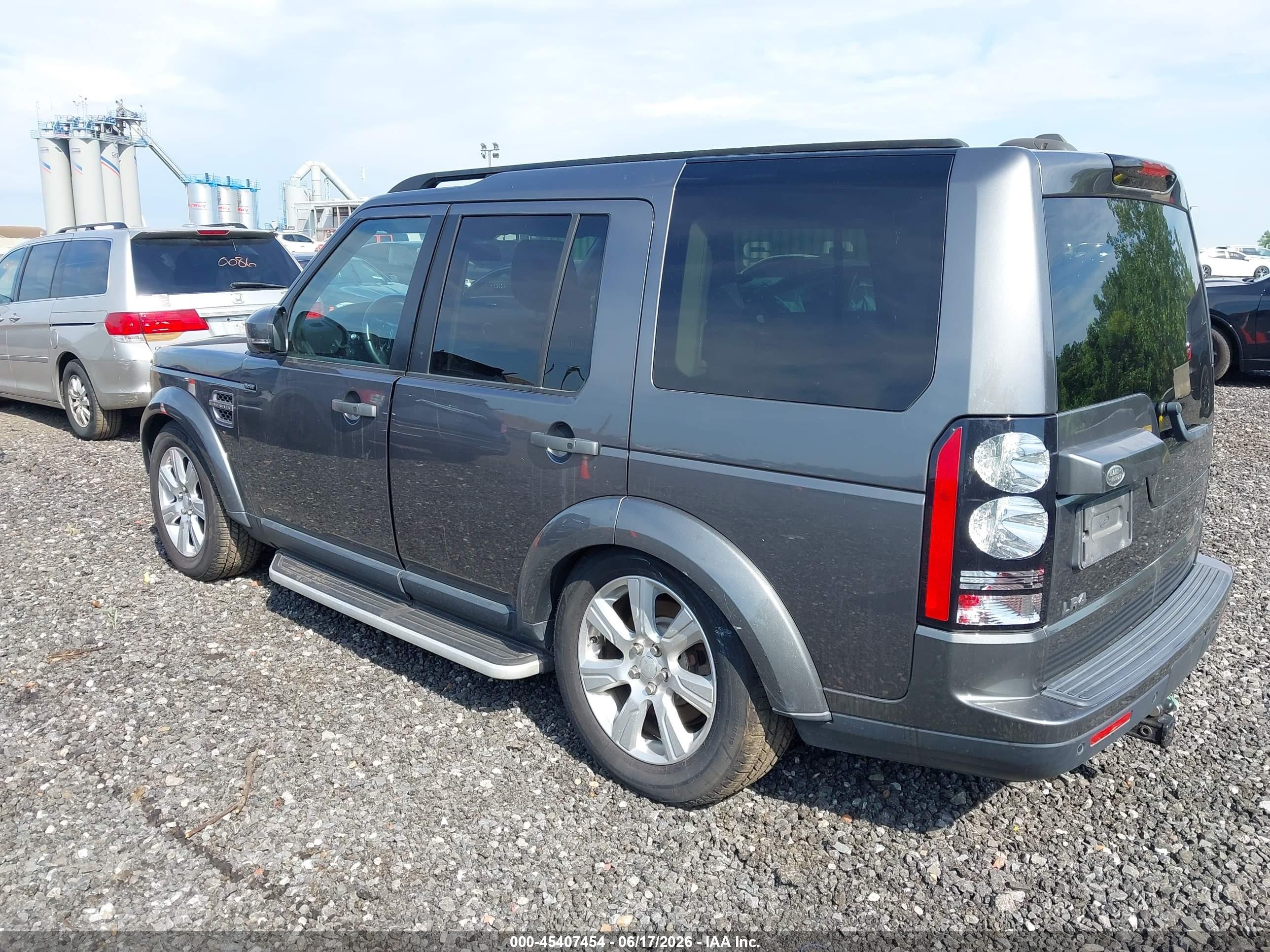 2016 Land Rover LR4 VIN SALAG2V68GA788726 IAAI salvage auction — Normal Wear, Clear (New York), sold $650 on 2026-06-30 (photo 3)