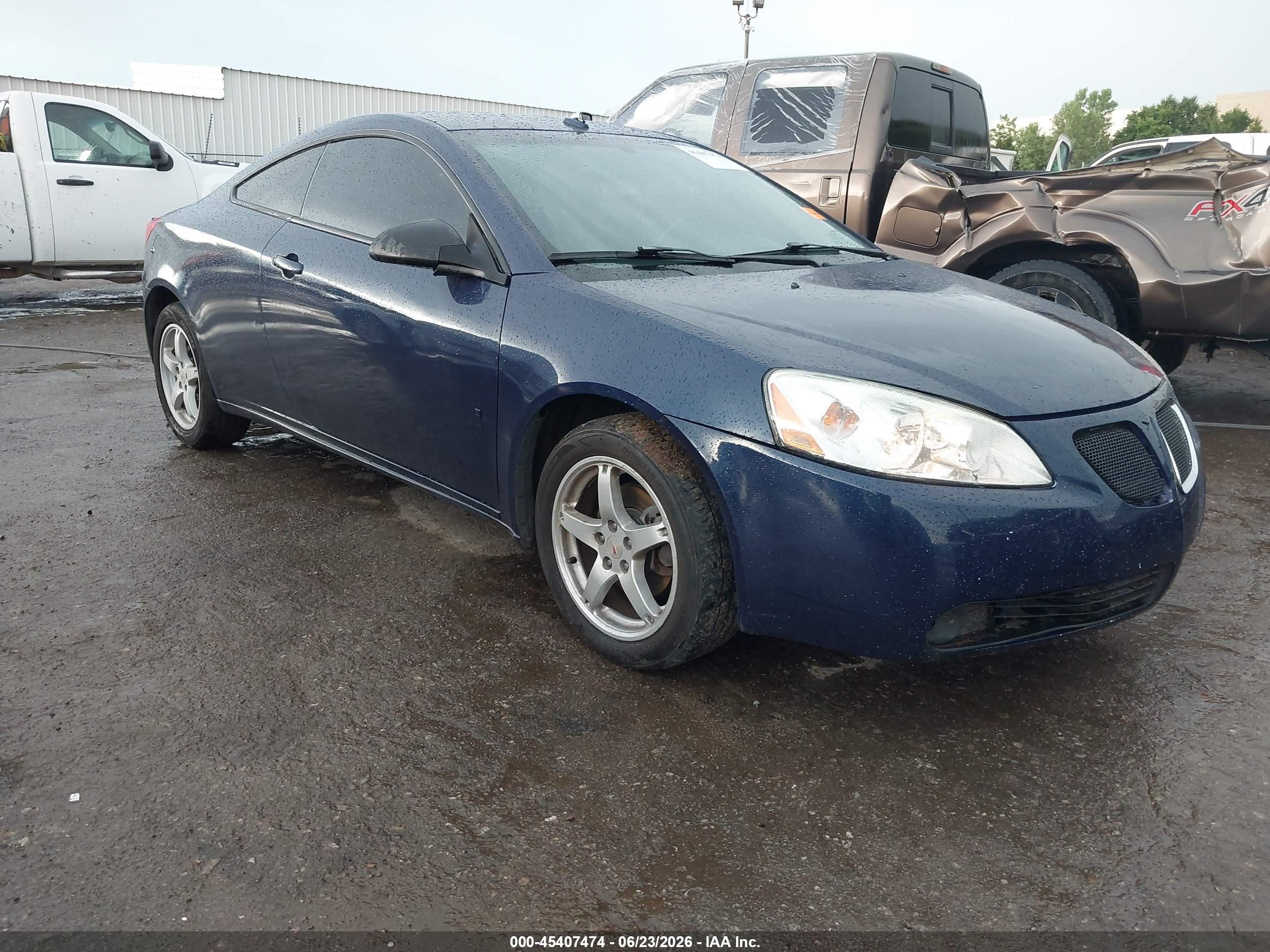 2009 Pontiac G6 VIN 1G2ZH17N194207658 IAAI salvage auction — Front End, Clear (Oklahoma), sold $200 on 2026-09-12 (photo 1)