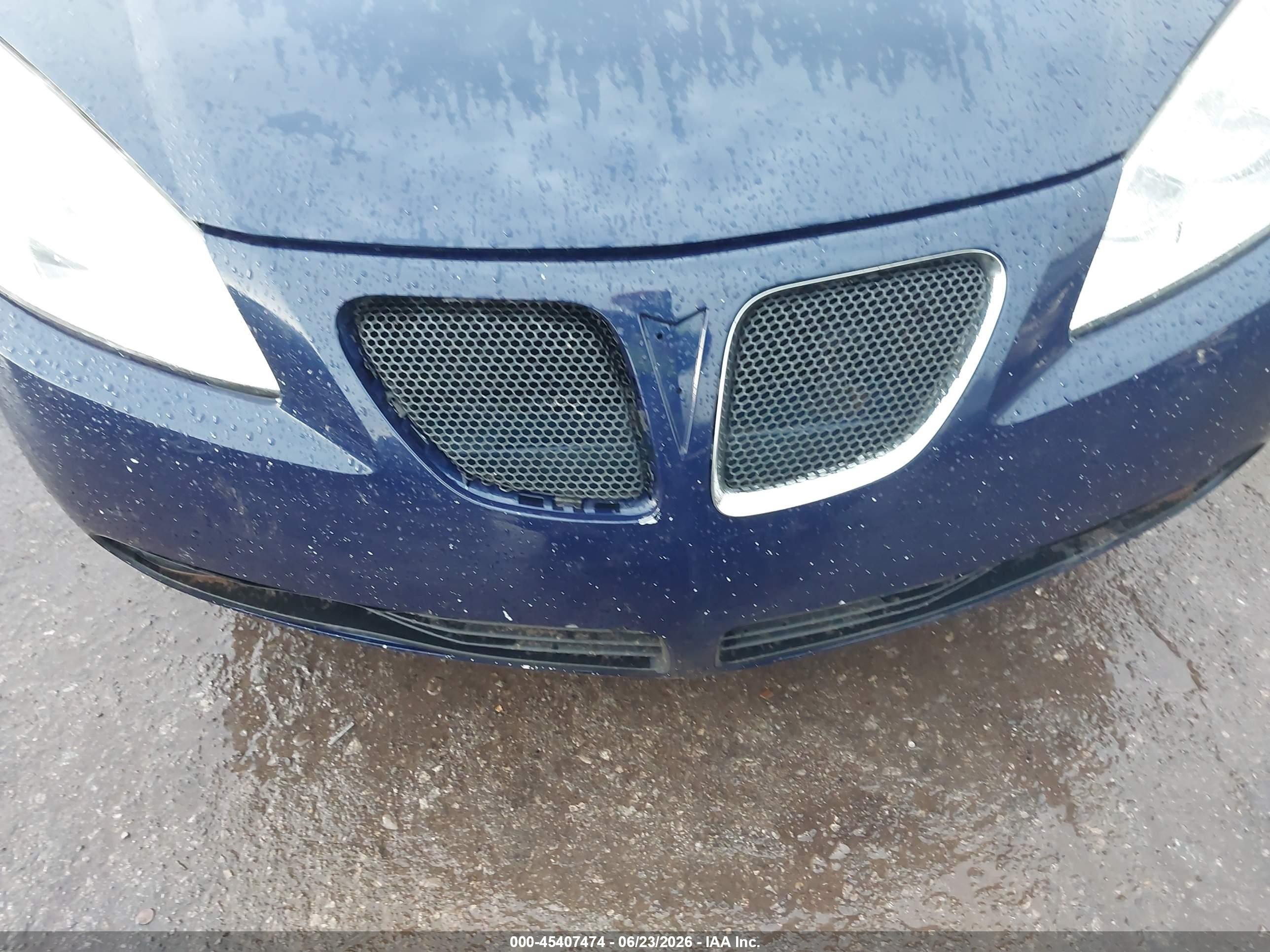 2009 Pontiac G6 VIN 1G2ZH17N194207658 IAAI salvage auction — Front End, Clear (Oklahoma), sold $200 on 2026-09-12 (photo 6)