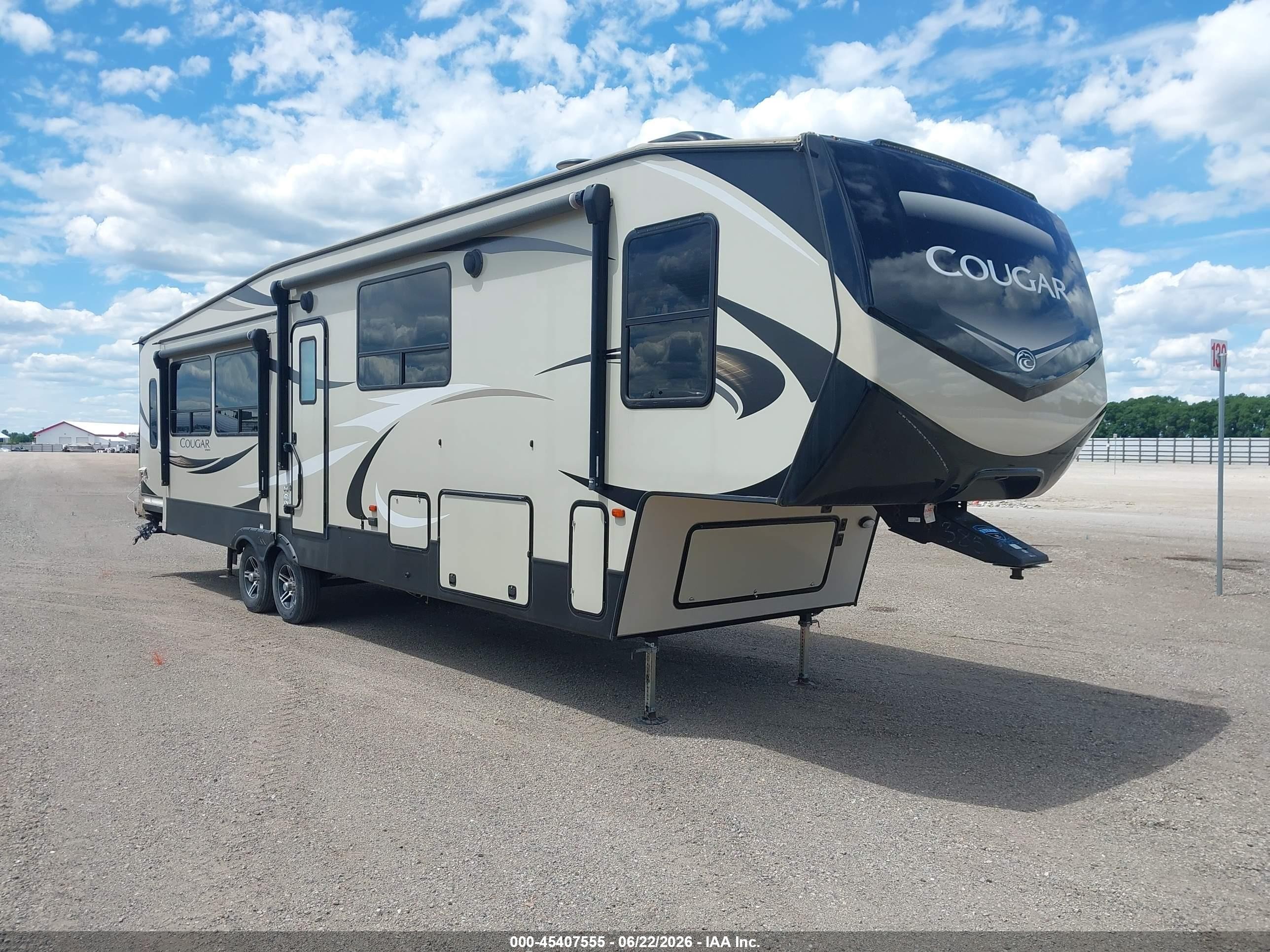 2019 Keystone Rv Other VIN 4YDF36828K2503385 IAAI salvage auction — Rear End, Parts Only Bos (Minnesota), sold $4,650 on 2026-09-16 (photo 1)