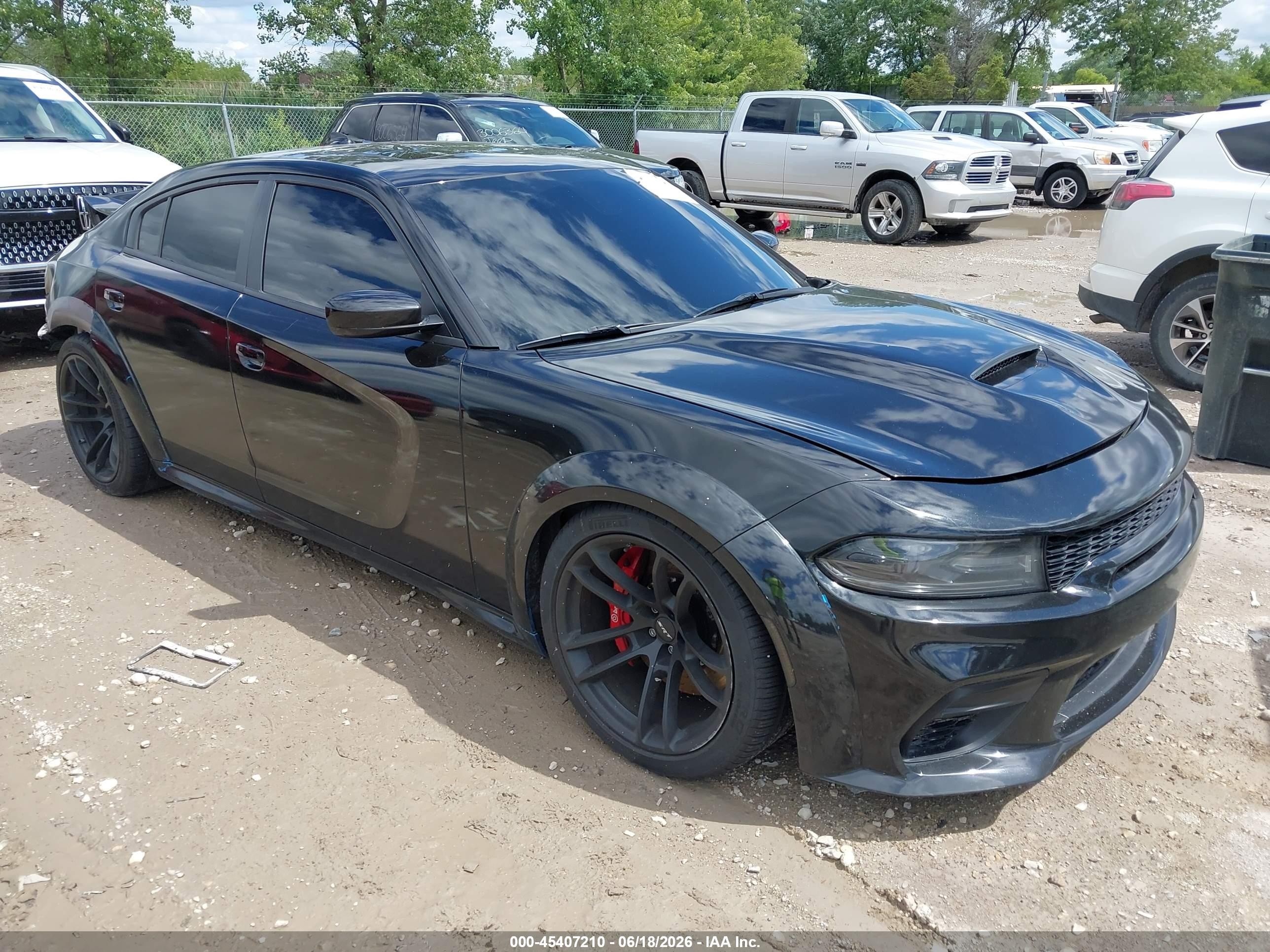 2018 Dodge Charger VIN 2C3CDXGJ4JH134634 — IAAI salvage auction photo